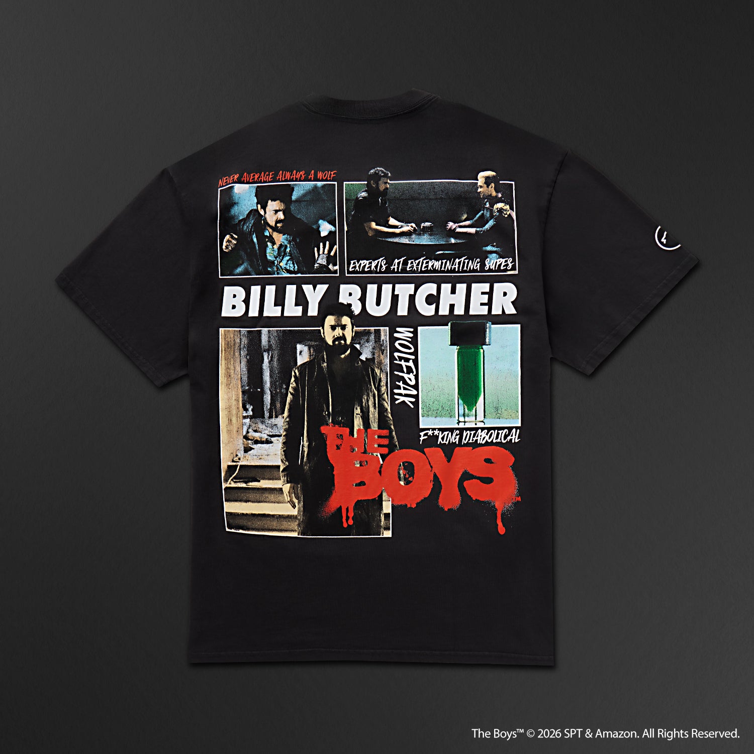 The Boys Billy Butcher Graphic T-Shirt