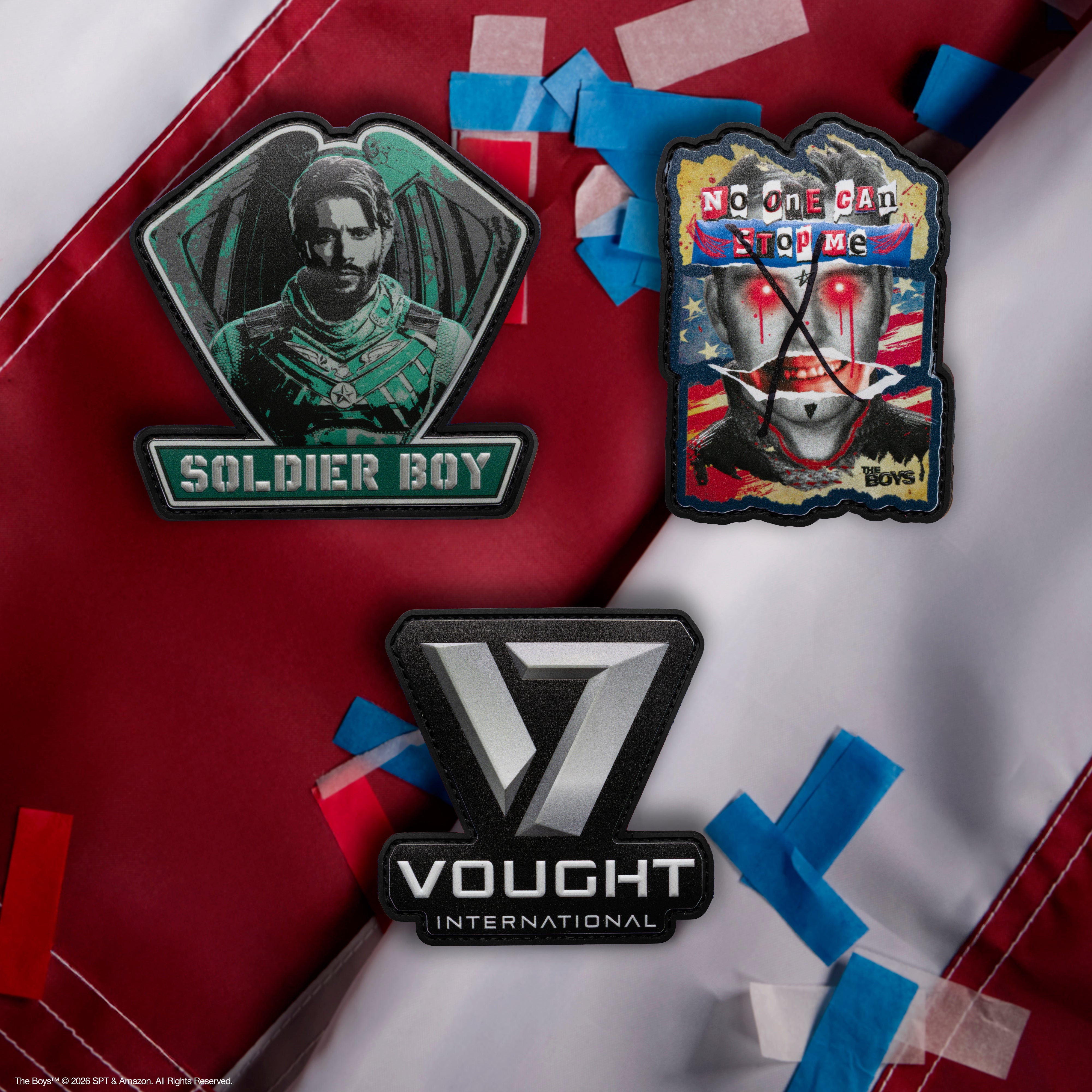 The Boys Real Heroes Patch Bundle