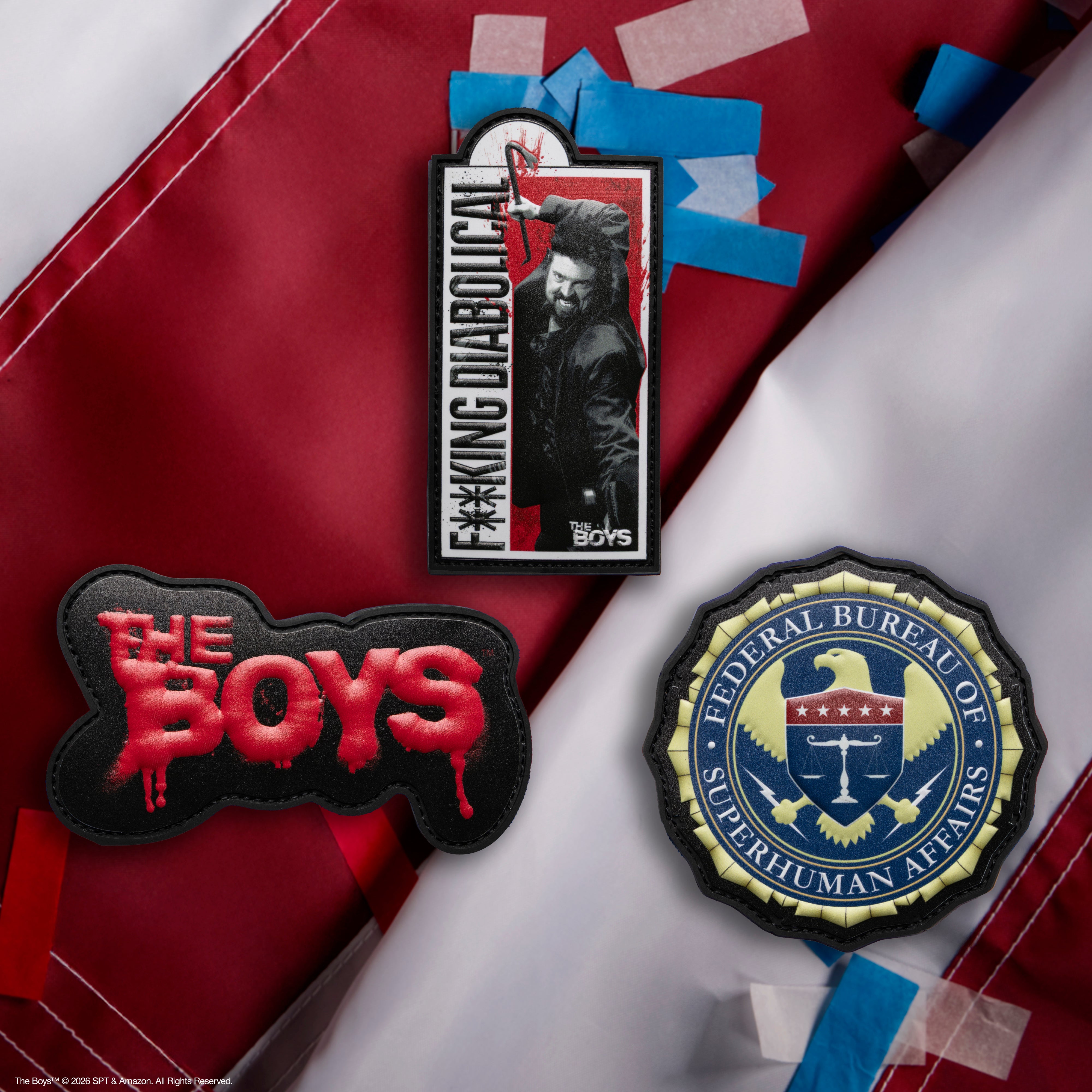 The Boys Supe Killer Patch Bundle
