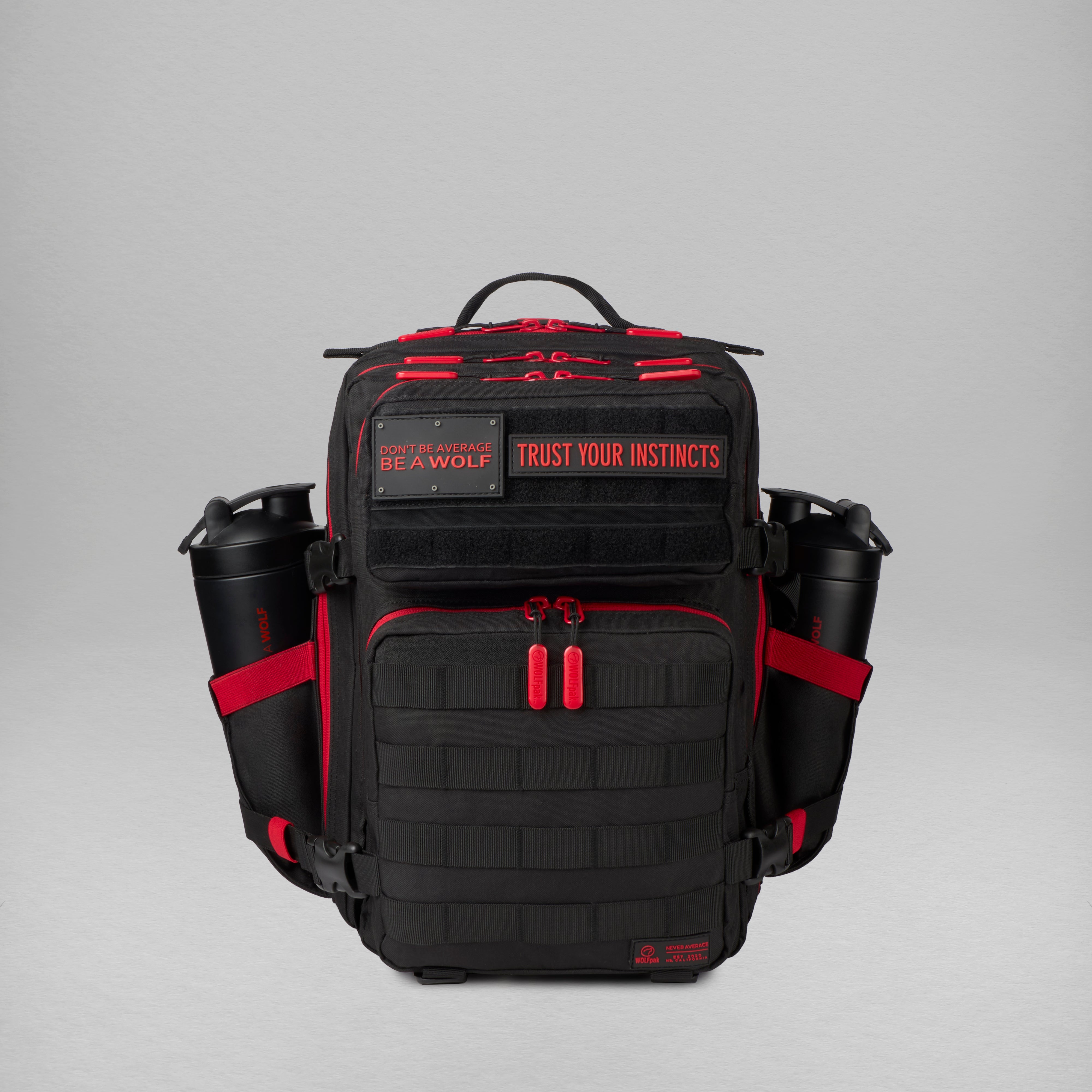 25L Backpack Alpha Black | WOLFpak | Wolfpack Backpacks