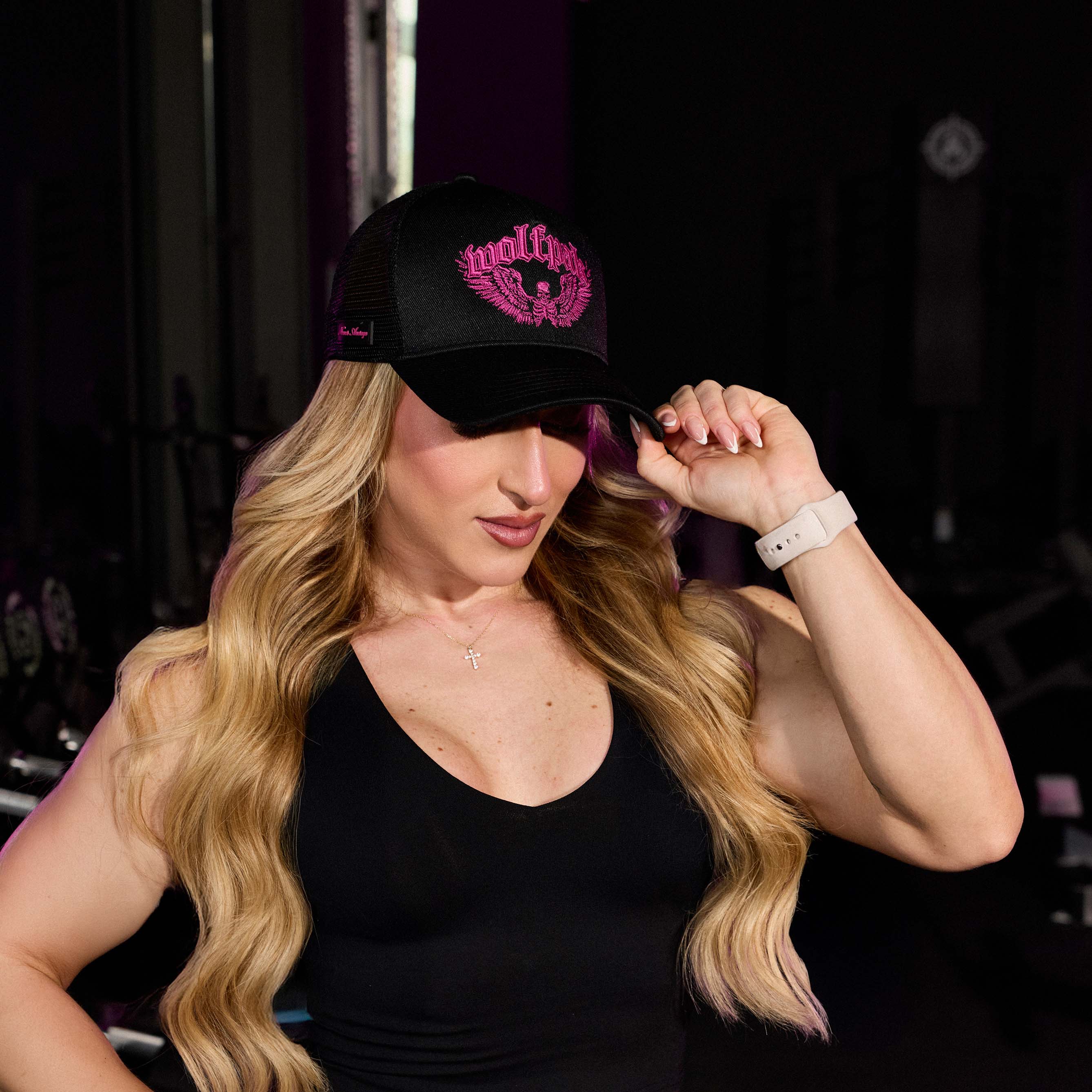 Trucker Hat Deathwing Pink
