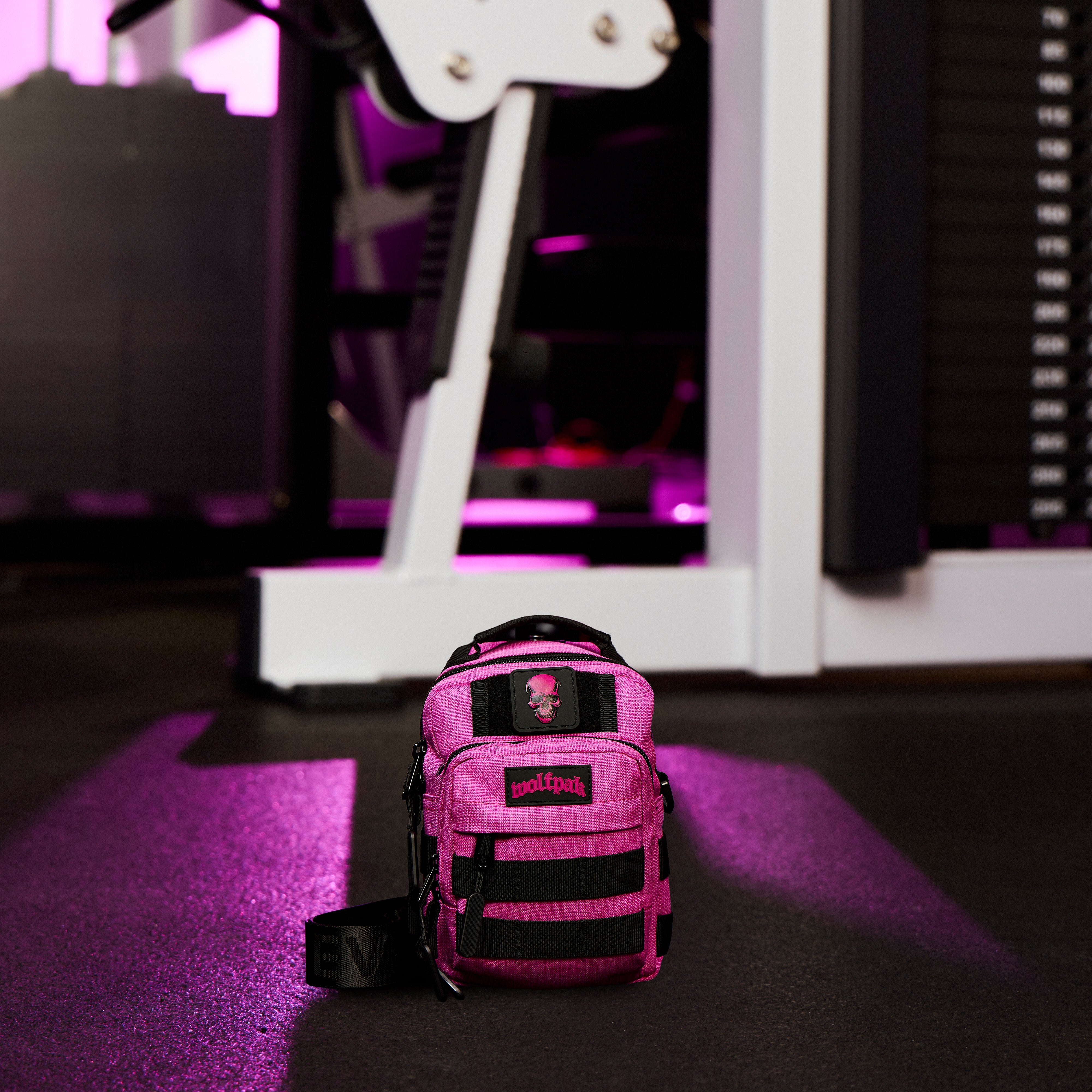 4L Mini Tactical Sling Bag Deathwing Pink