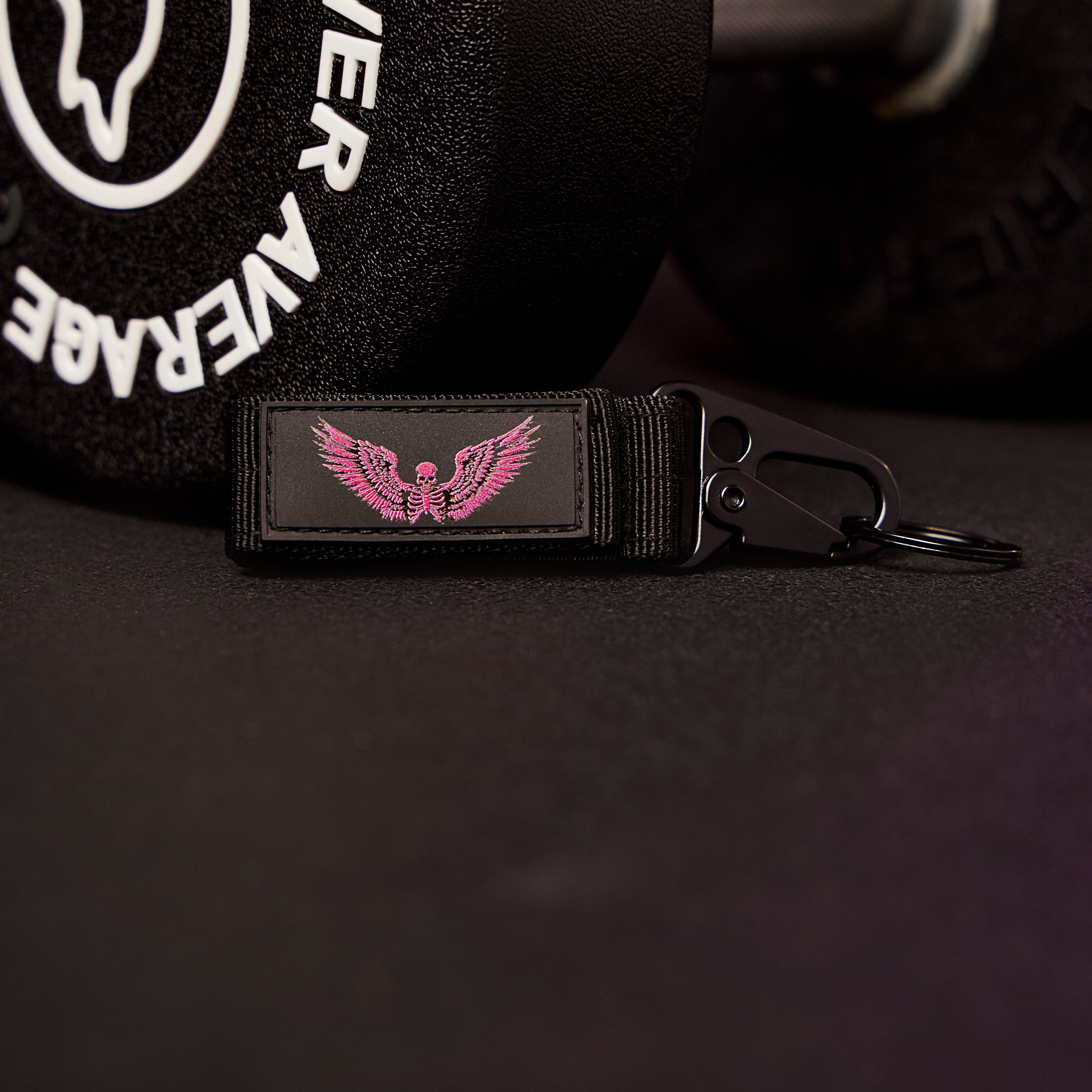 Deathwing Pink Logo Multi-Functional Nylon Key Chain