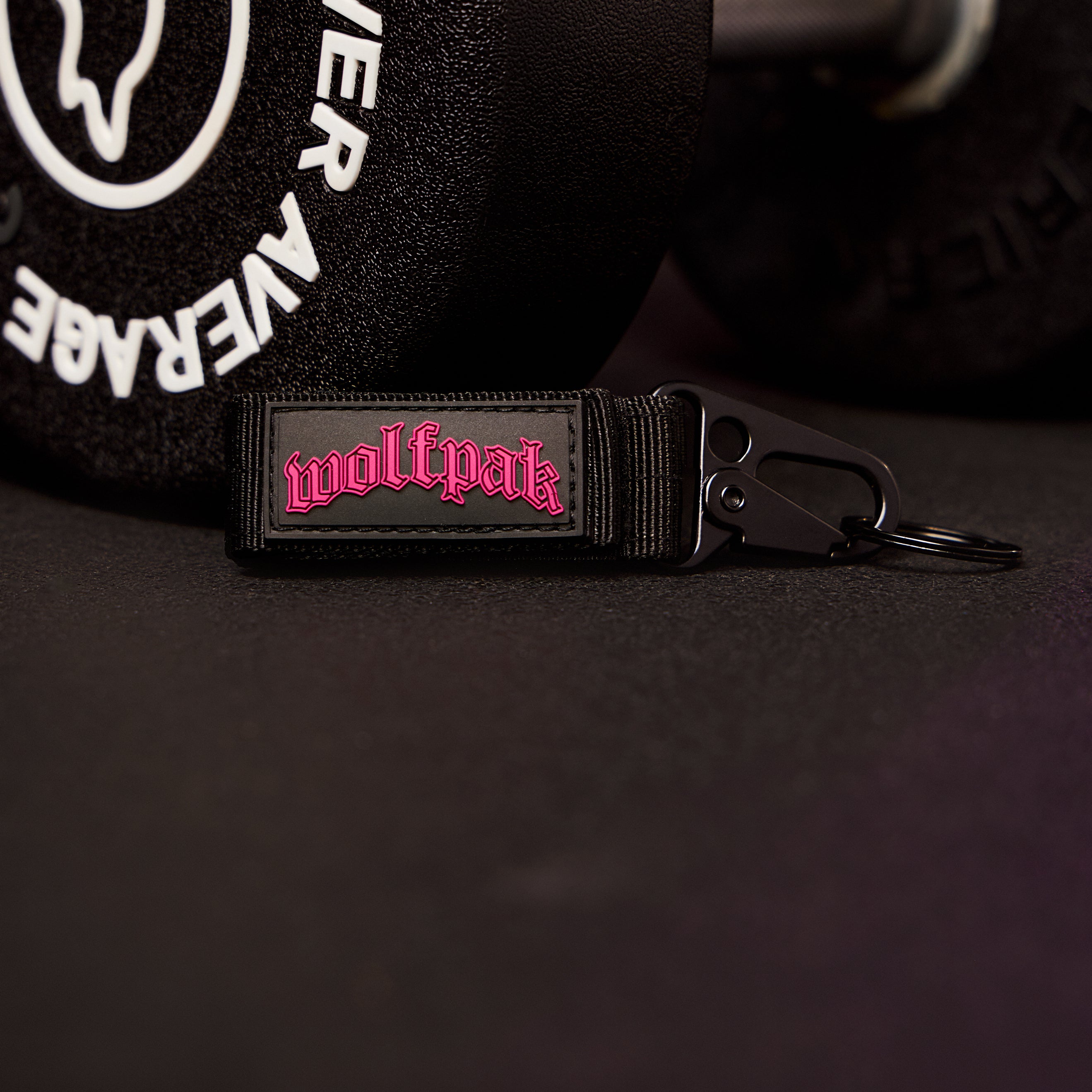 Deathwing Pink Script Multi-Functional Nylon Key Chain