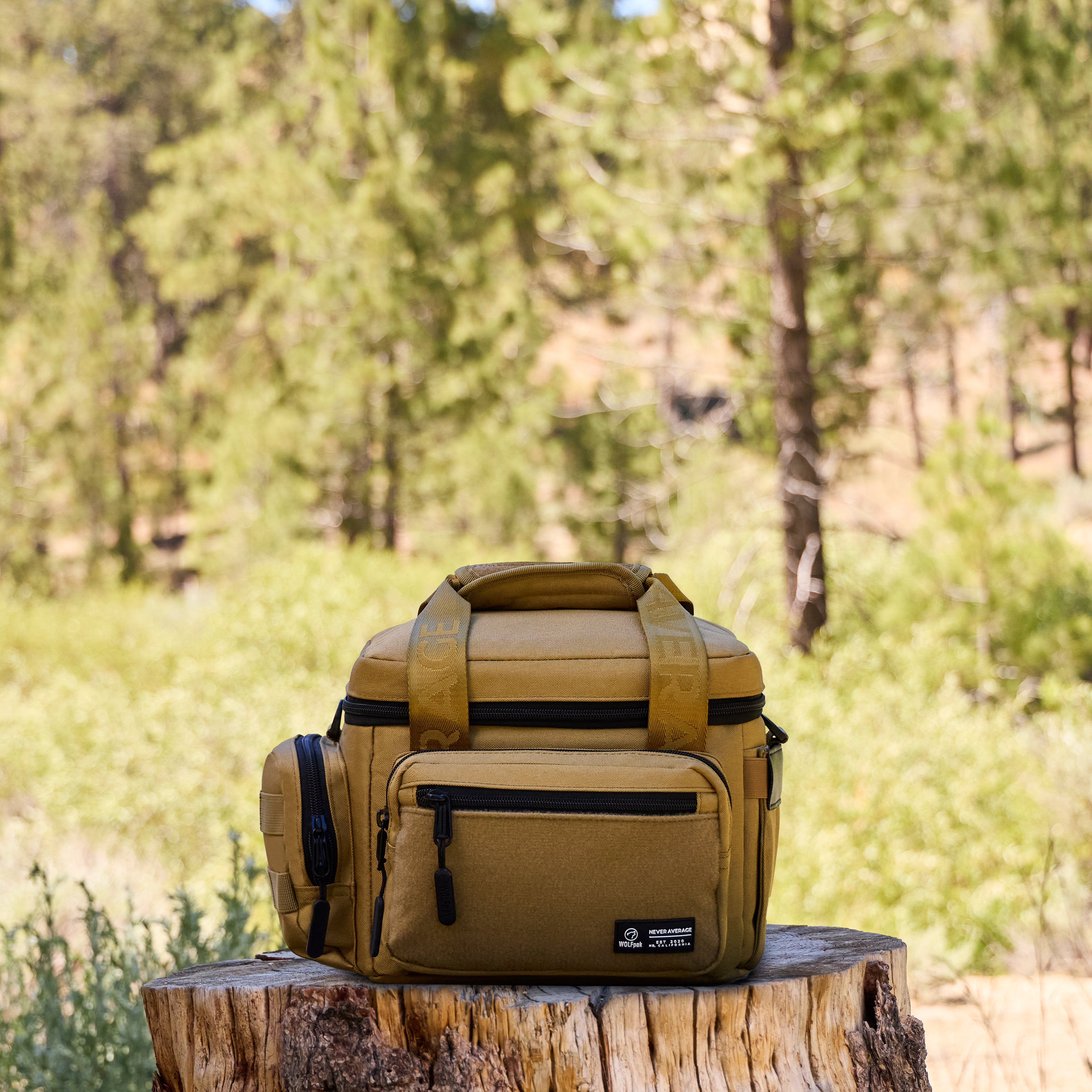 9L Khaki Mini Tactical Lunch Box