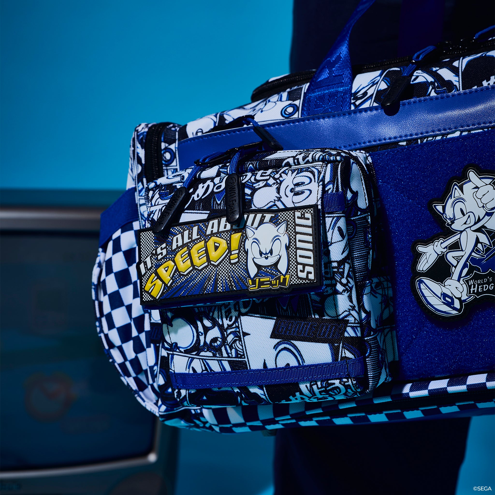 30L Perfect Duffle Bag Sonic The Hedgehog