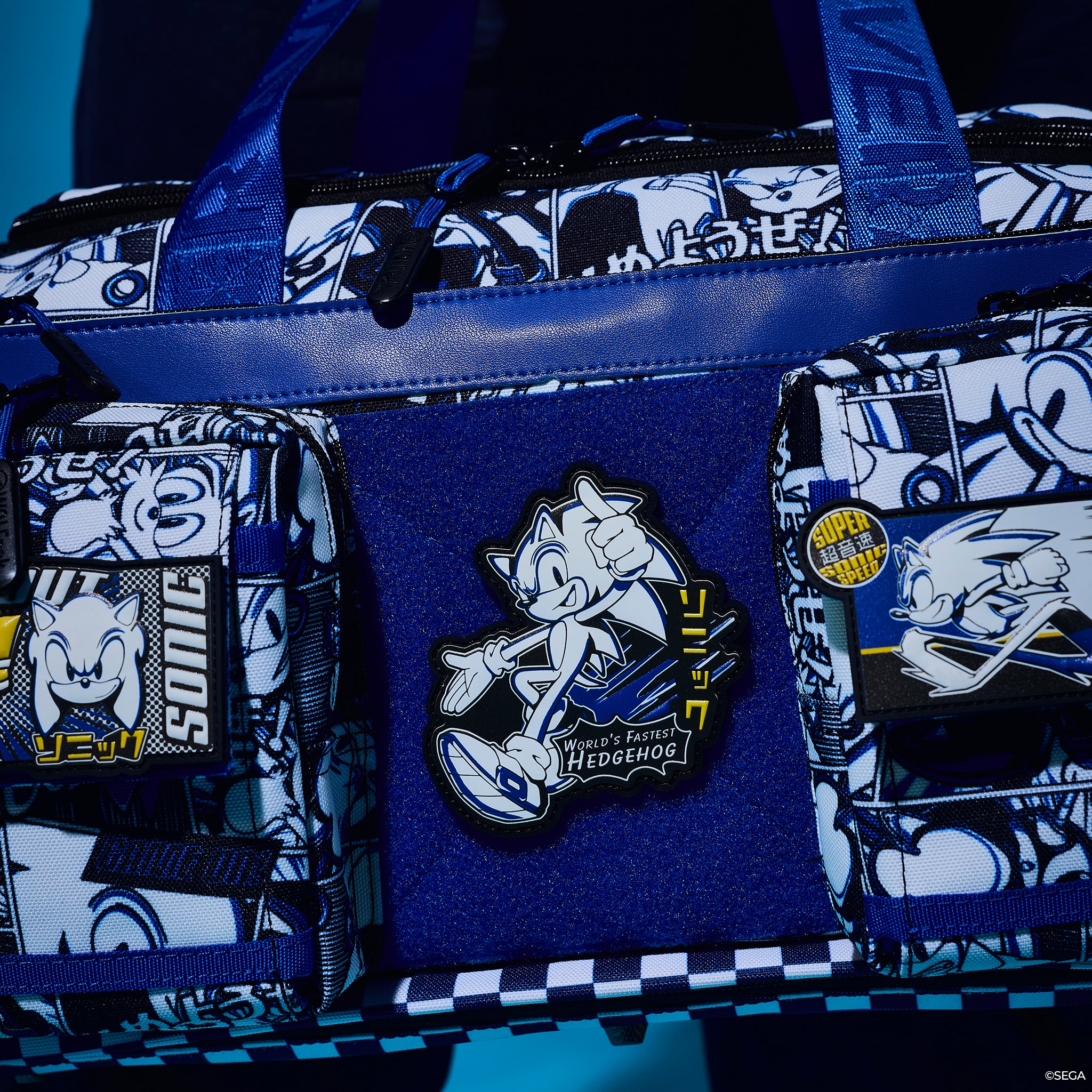 30L Perfect Duffle Bag Sonic The Hedgehog