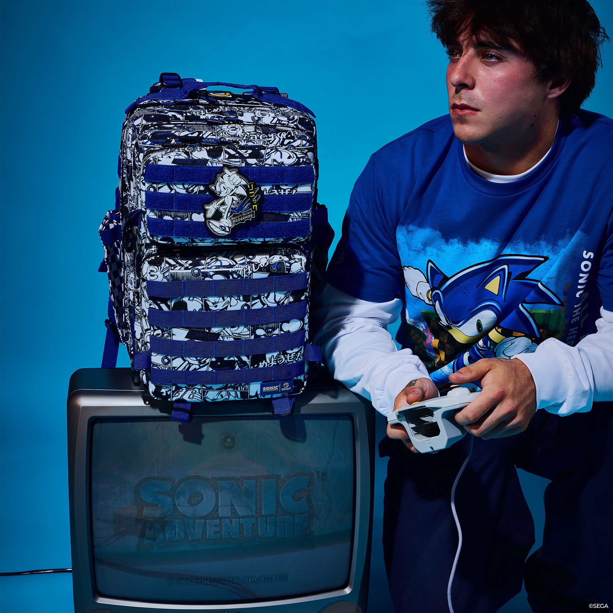 35L Backpack Sonic The Hedgehog