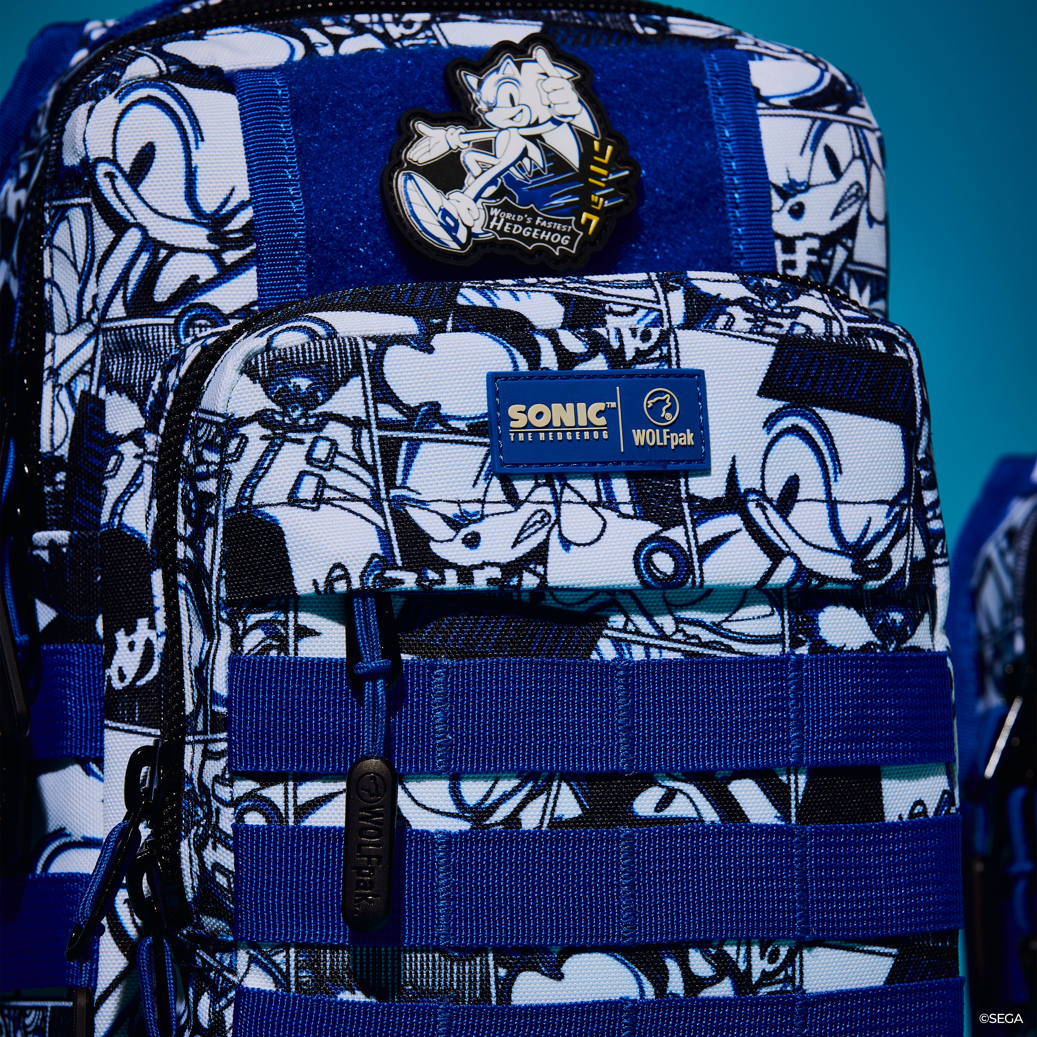 9L Tactical Sling Bag Sonic The Hedgehog