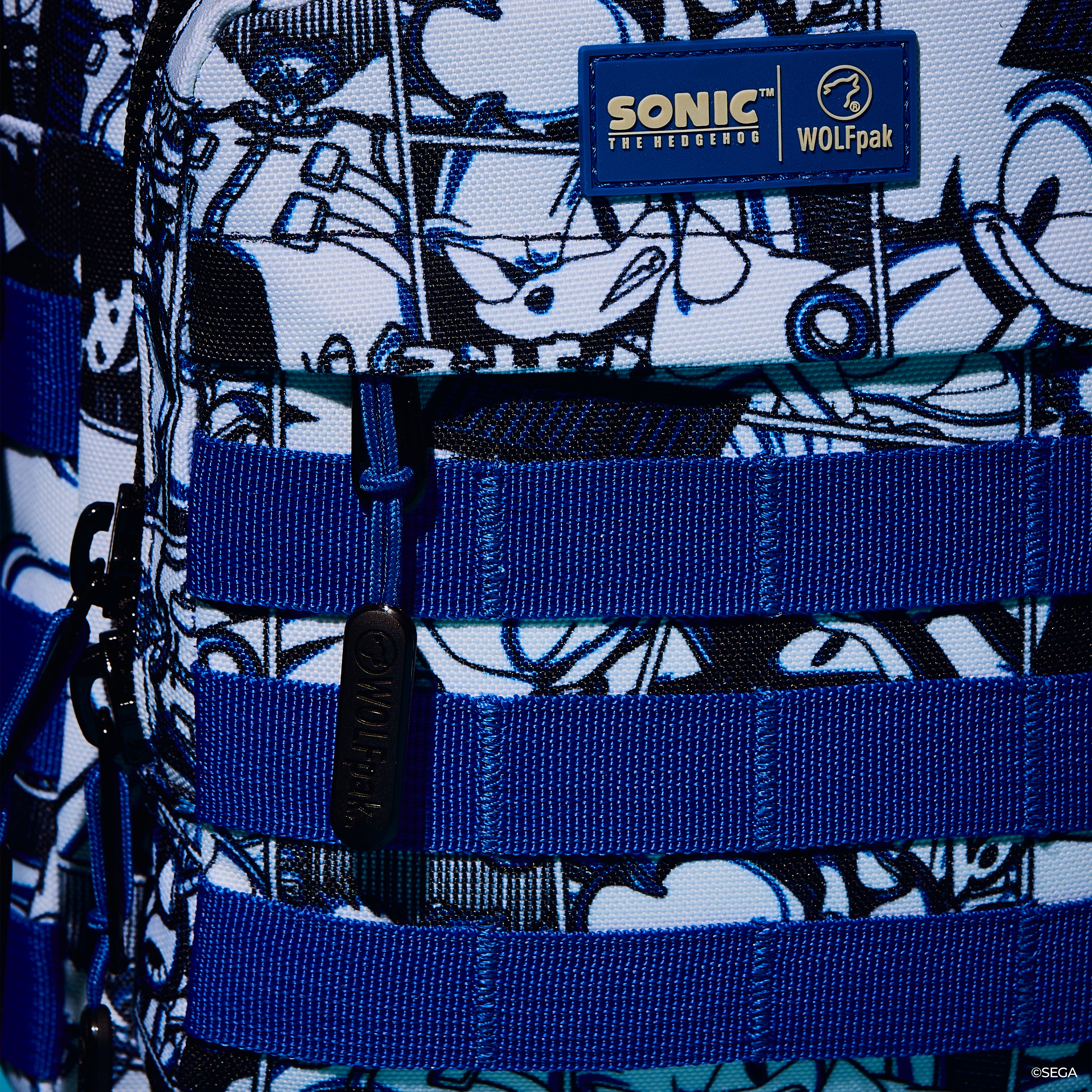 9L Tactical Sling Bag Sonic The Hedgehog