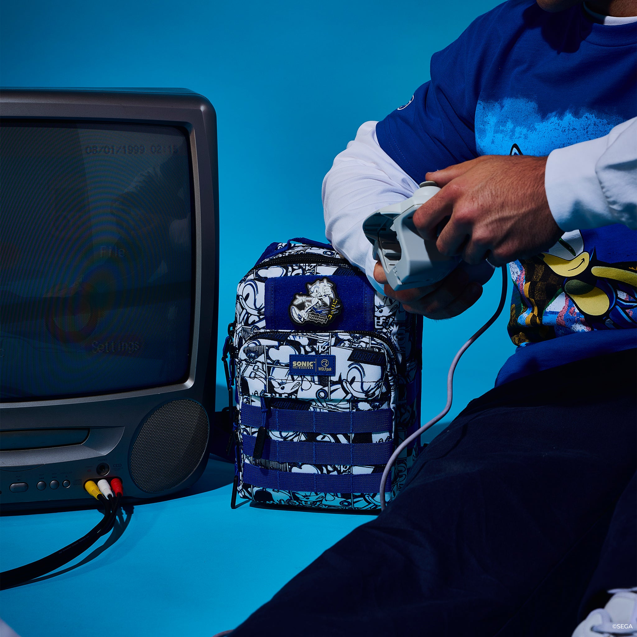 9L Tactical Sling Bag Sonic The Hedgehog