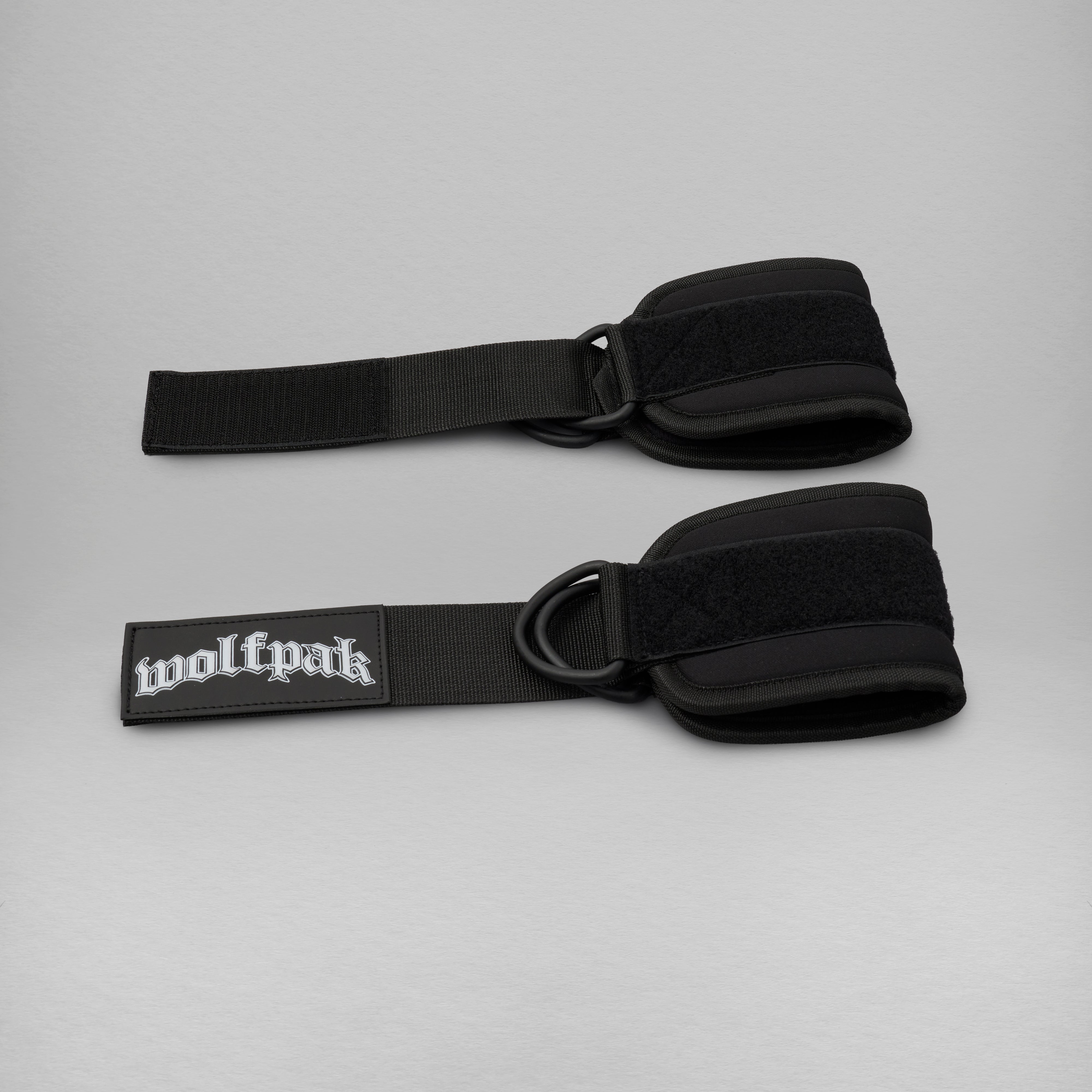 7mm Deathwing Script Black Ankle Straps