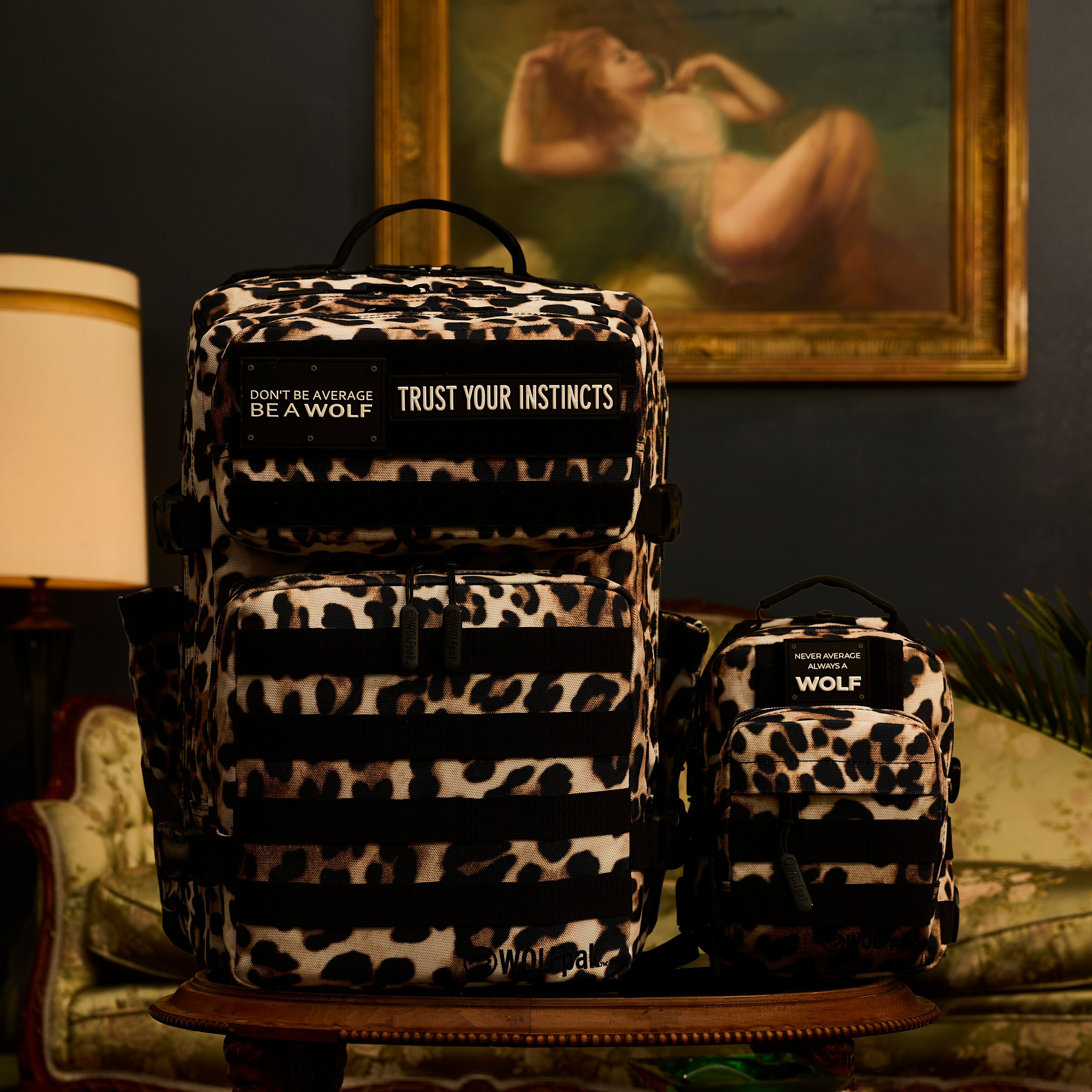 Leopard Backpack & Sling Bundle