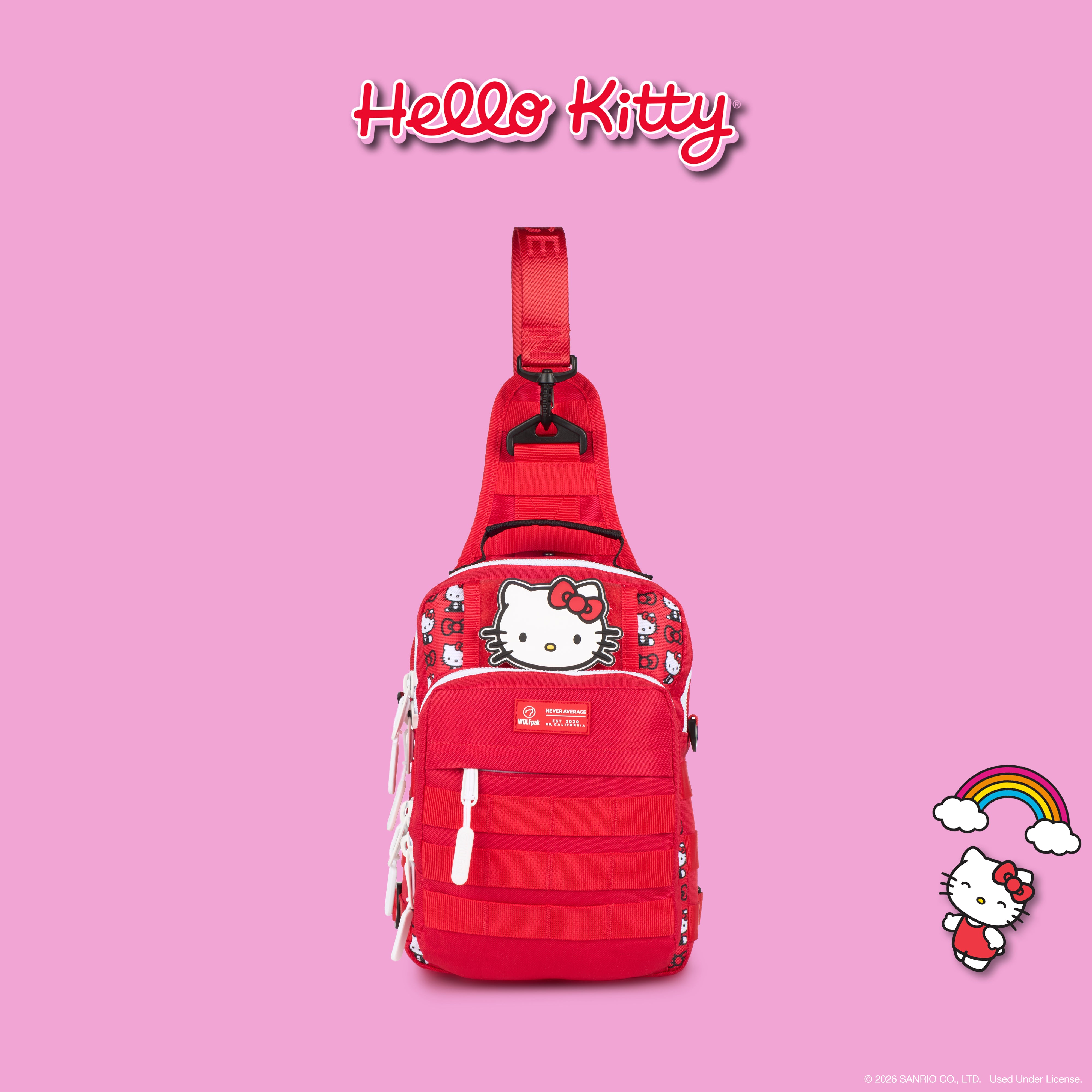 9L Tactical Sling Bag Hello Kitty