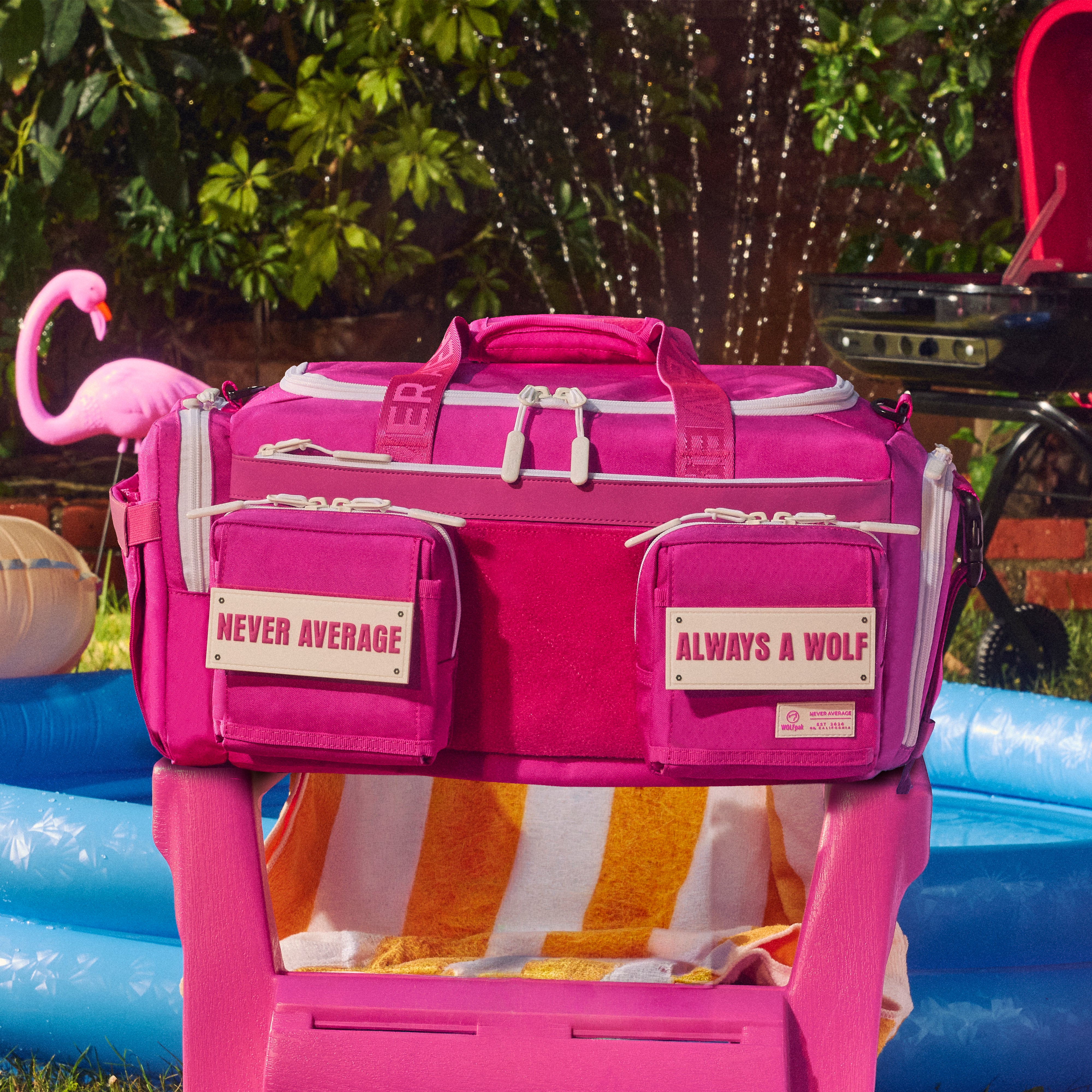 30L Perfect Duffle Bag Pink Goddess
