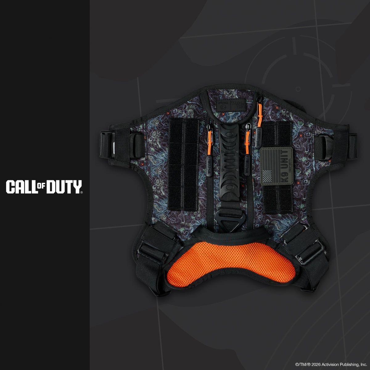 Tactical Dog Vest Harness Call Of Duty Jupiter