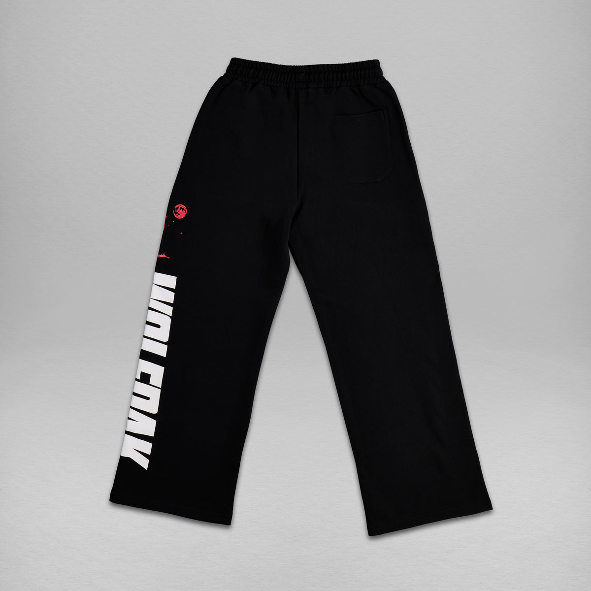 Red Wolf Wide Leg Sweat Pants