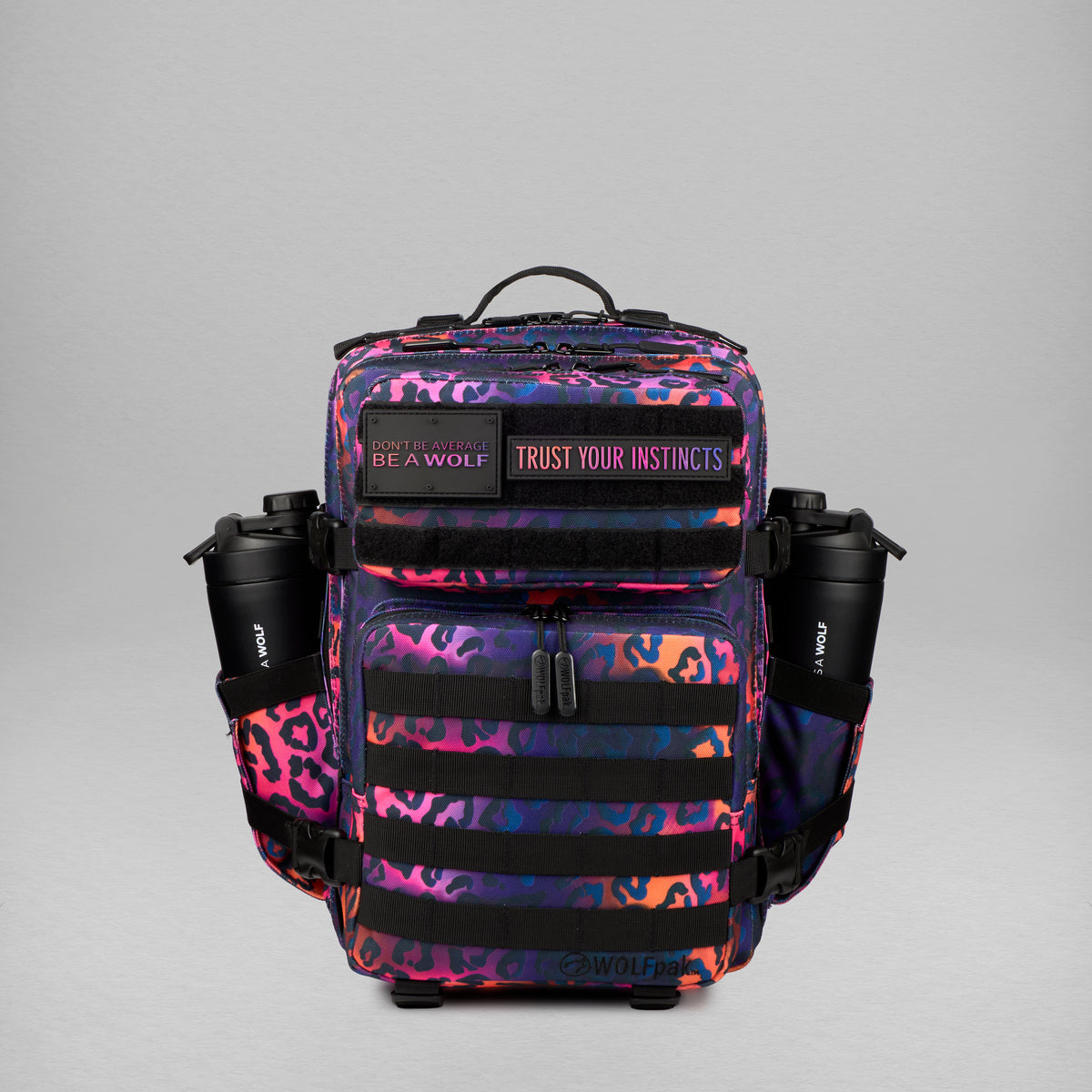 25L Backpack Neon Leopard