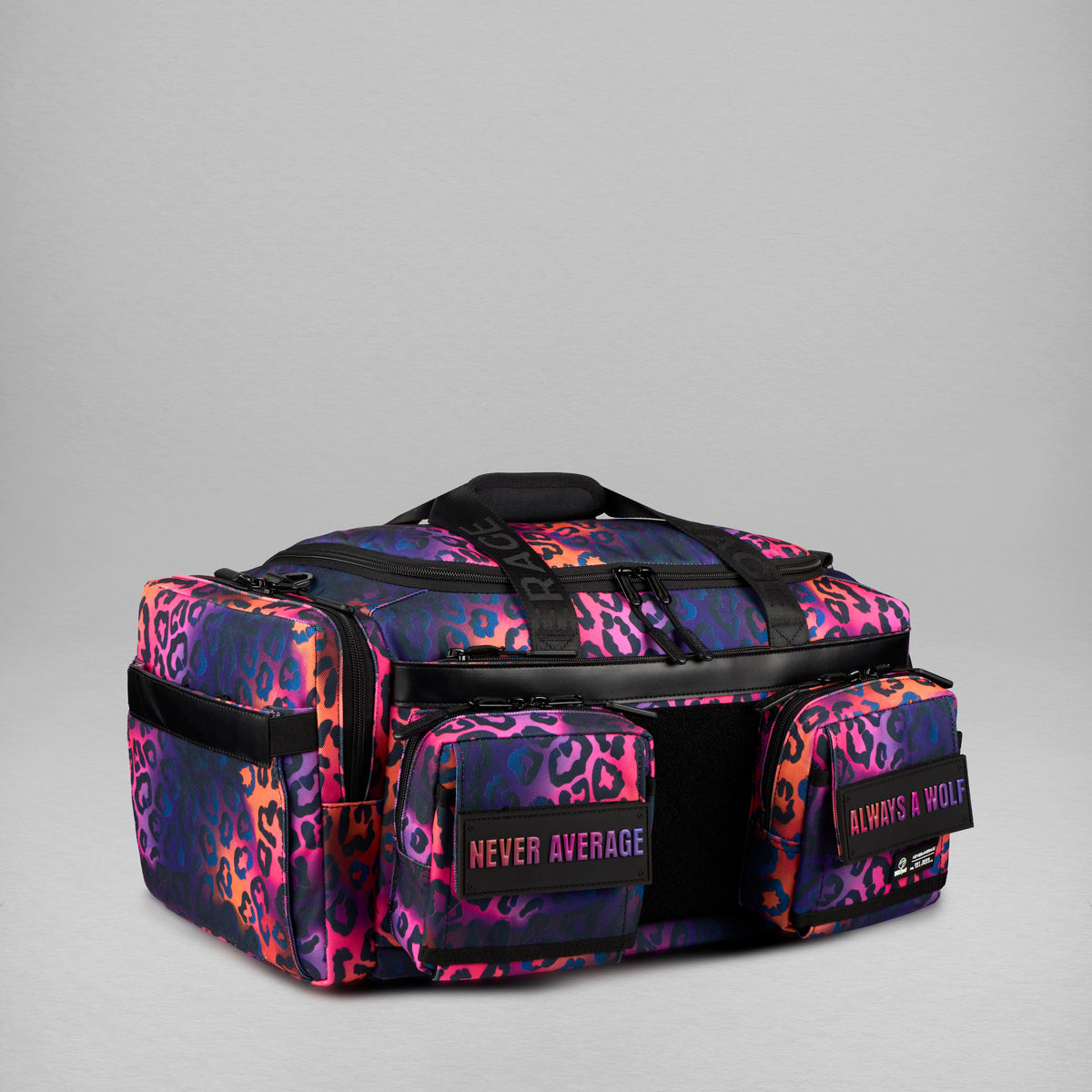 30L Perfect Duffle Bag Neon Leopard