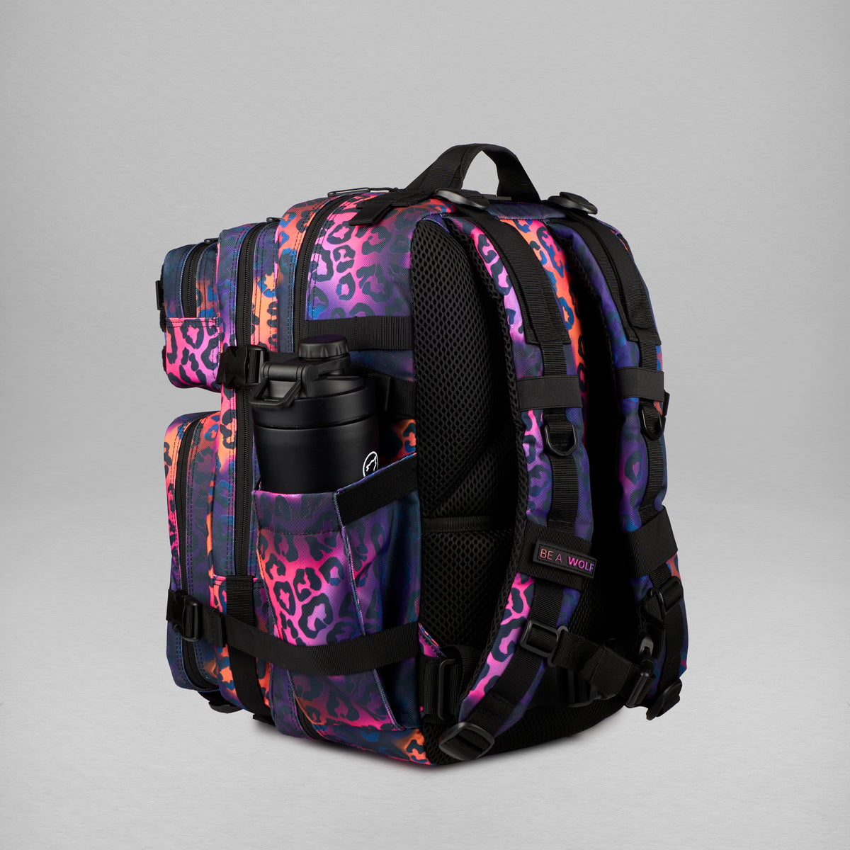 35L Backpack Neon Leopard Meal Management
