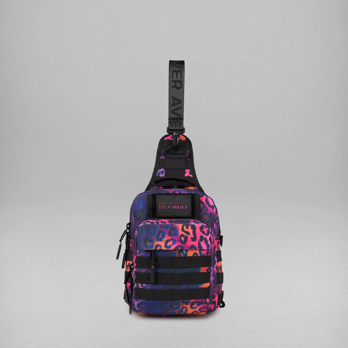 9L Tactical Sling Bag Neon Leopard