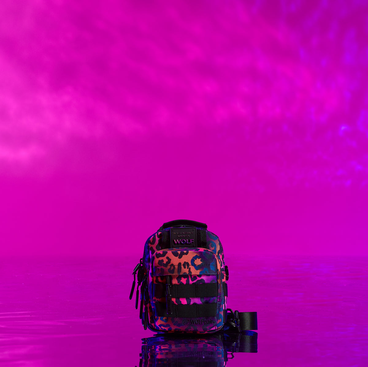4L Mini Tactical Sling Bag Neon Leopard