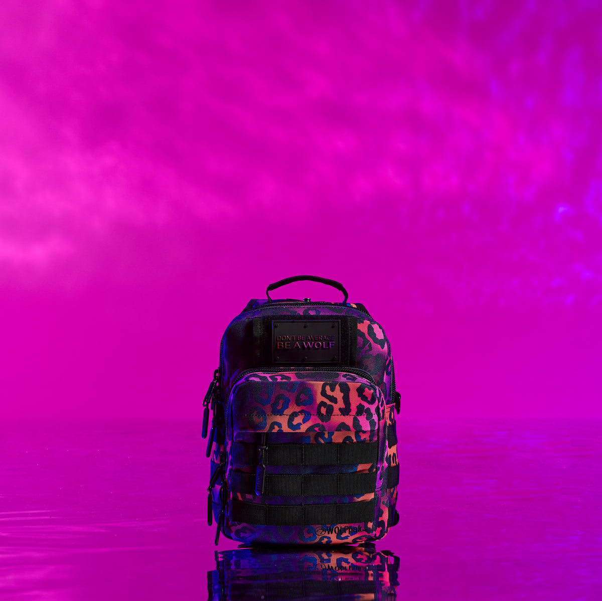 9L Tactical Sling Bag Neon Leopard