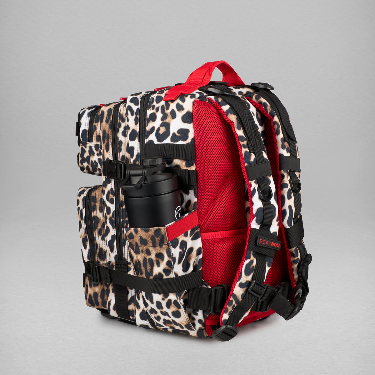 35L Backpack Savage Red Leopard