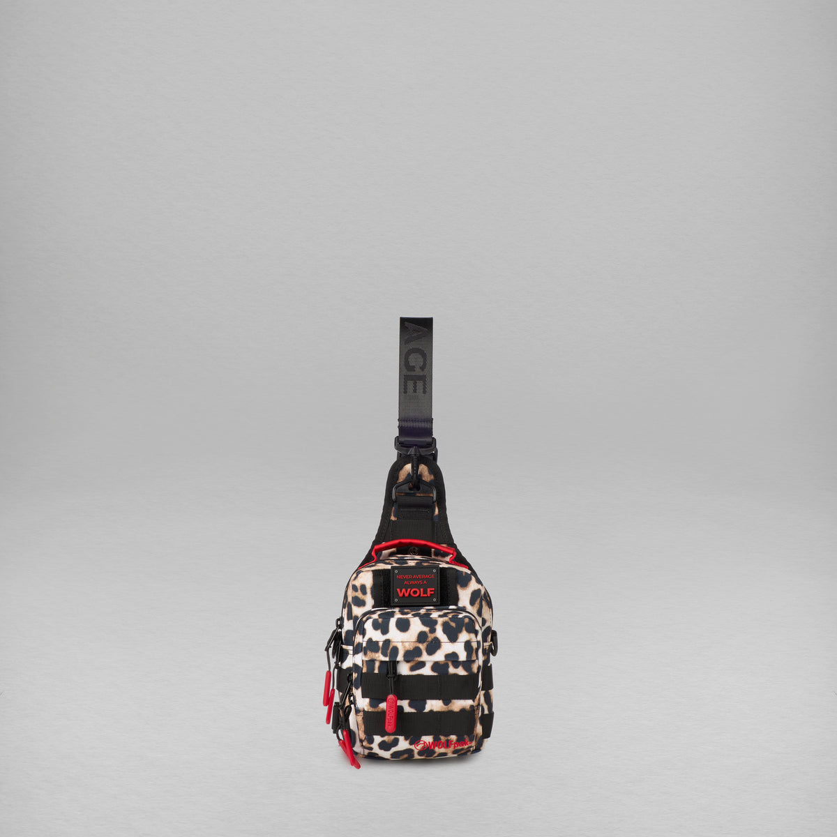 4L Mini Tactical Sling Bag Savage Red Leopard (Ships 10/21)