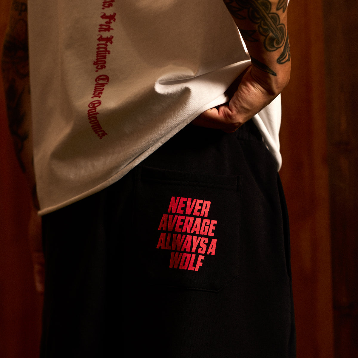 We Are Red Wide Leg Sweat Pants