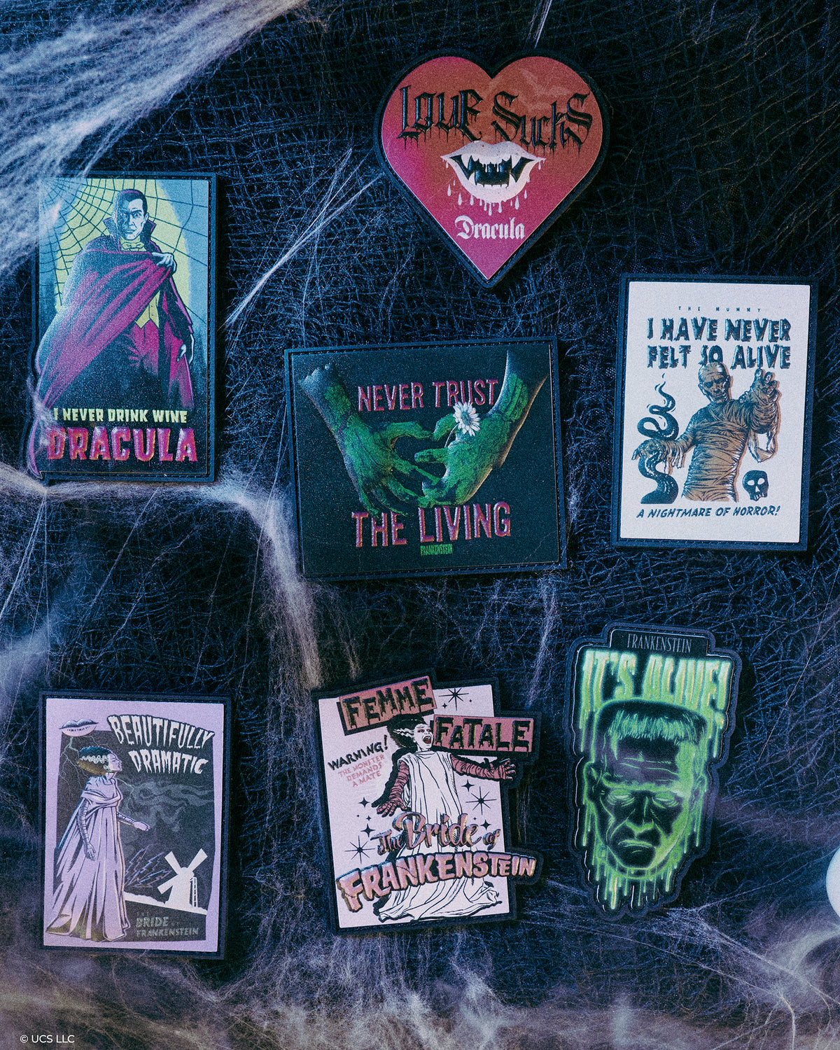 Universal Monsters Master Patch Bundle