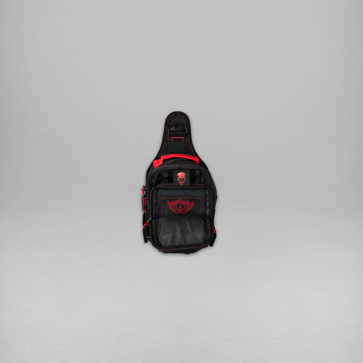 4L Mini Tactical Sling Bag Deathwing Red