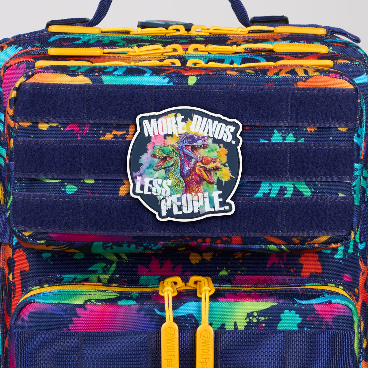 Neon Dino More Dinos Less People Patch