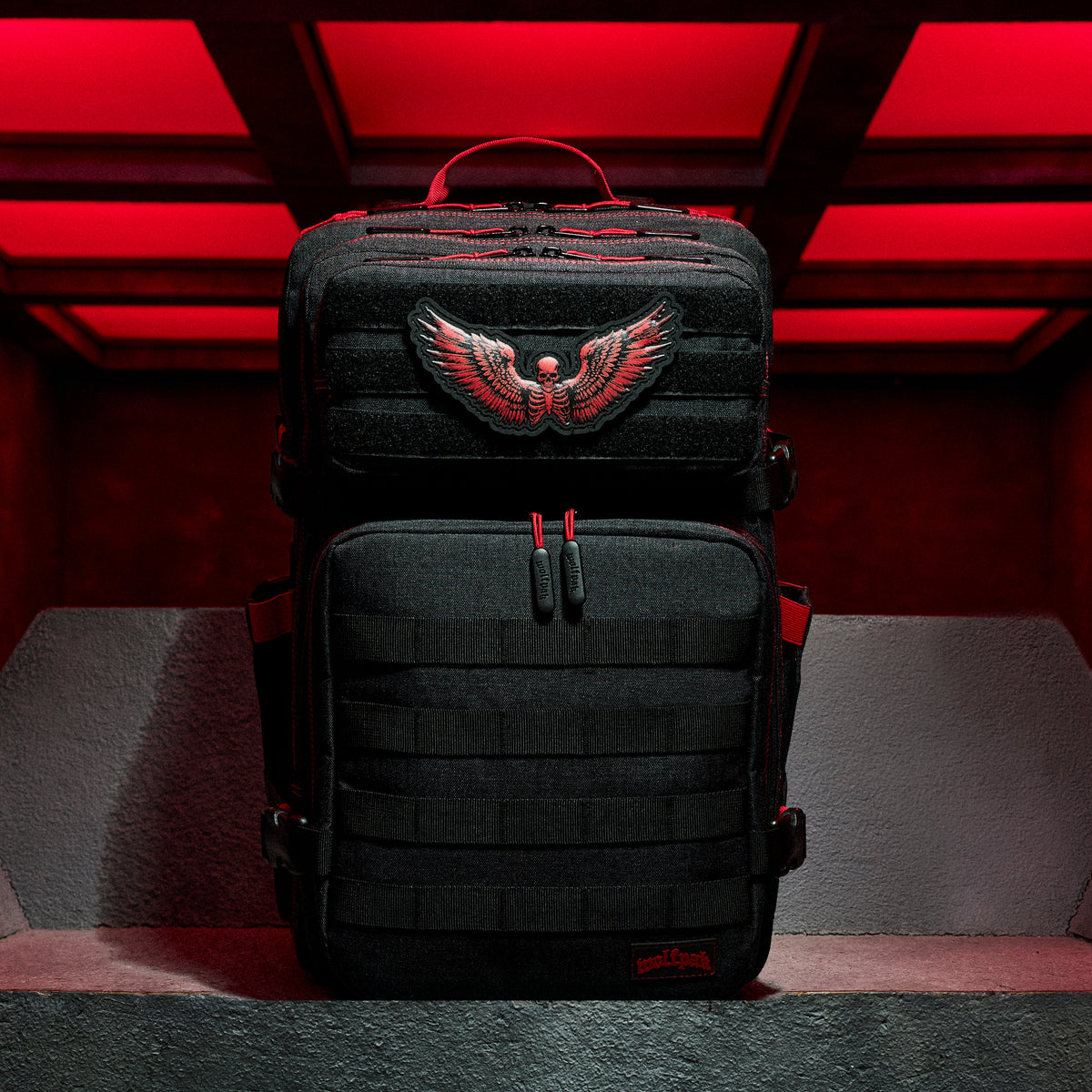 45L Backpack Deathwing Red