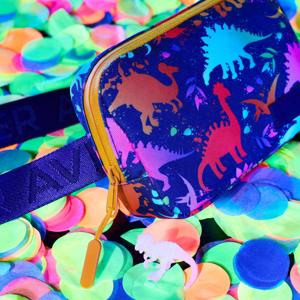 1.5L Crossbody Pack Neon Dino
