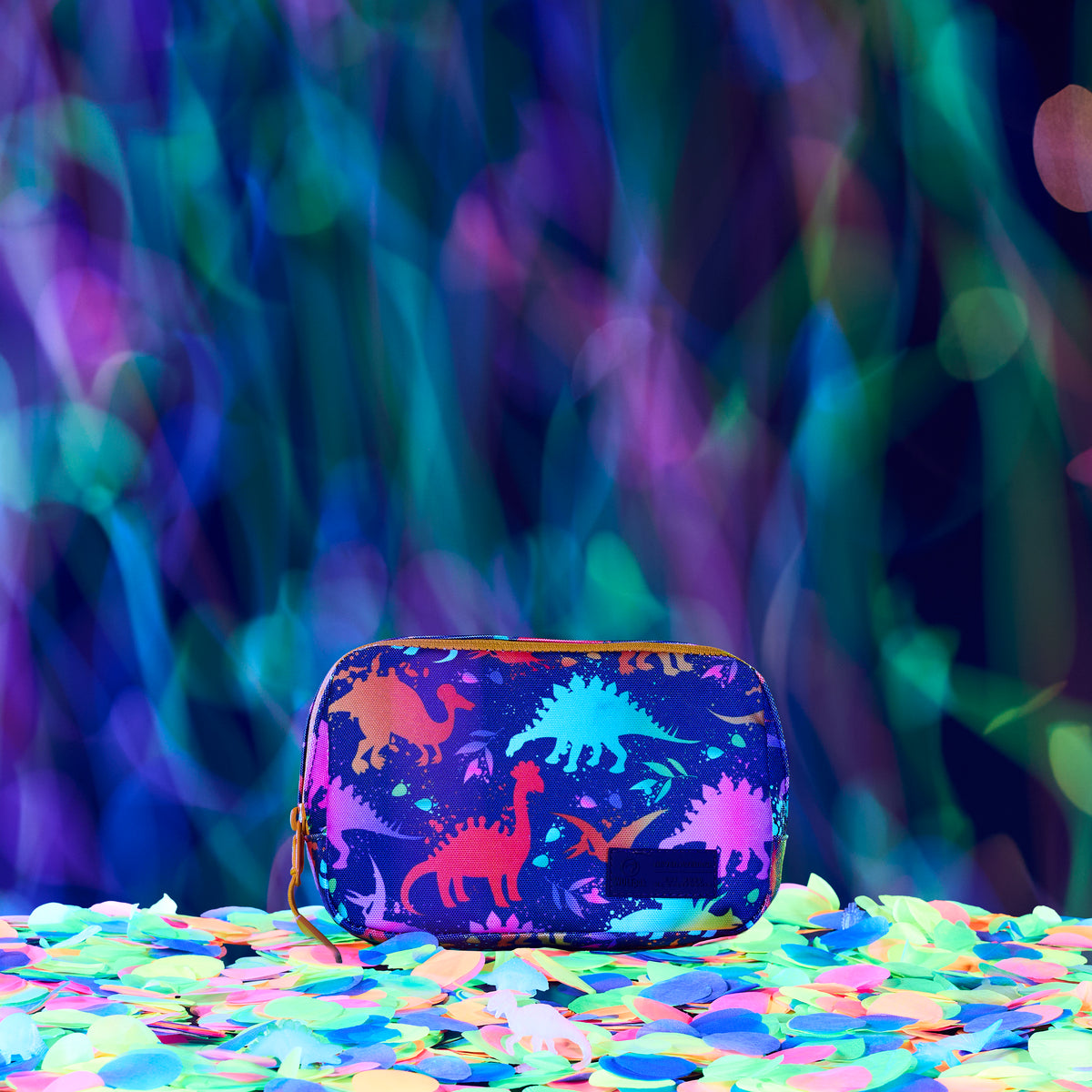 1.5L Crossbody Pack Neon Dino