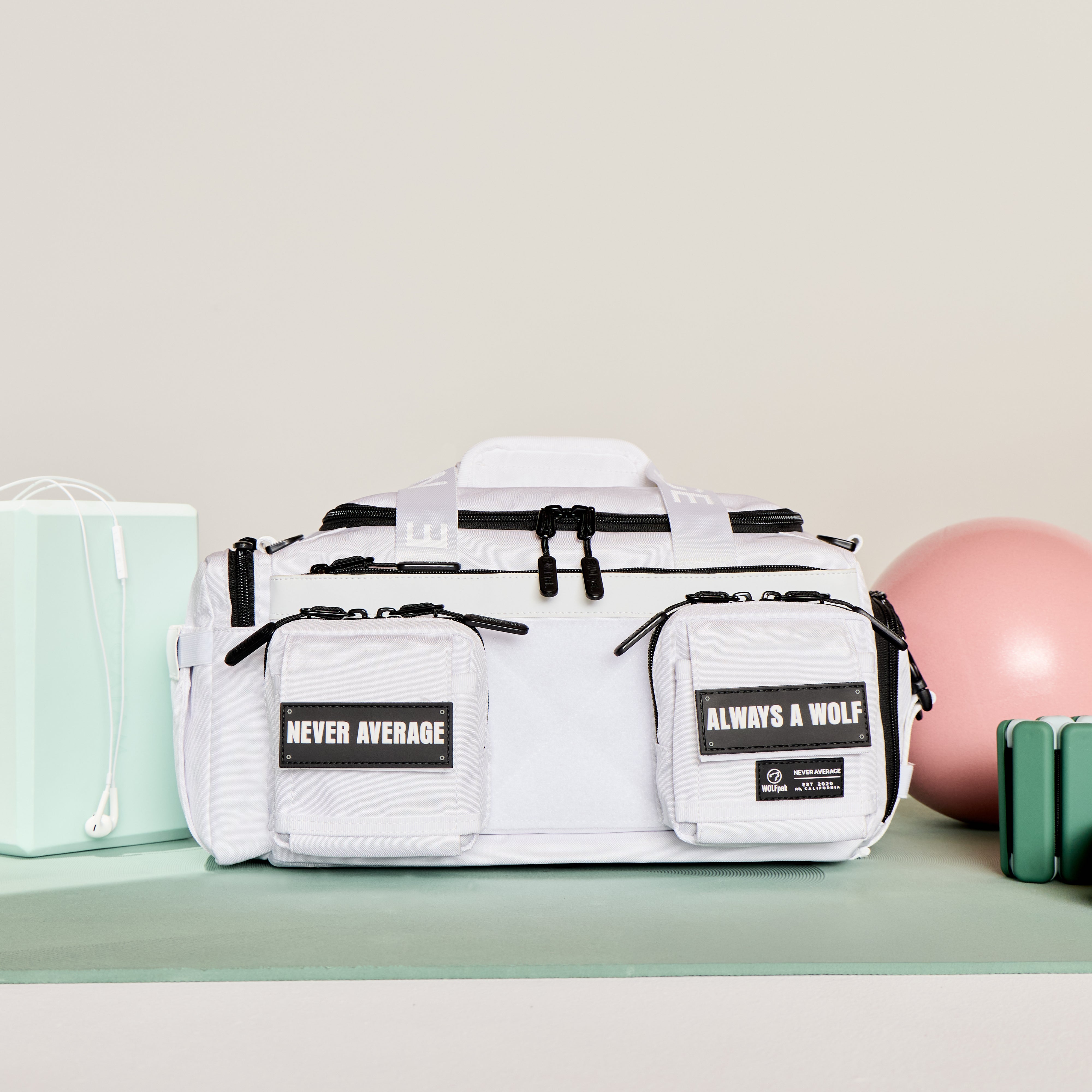 20L Mini Duffle Bag Polar White