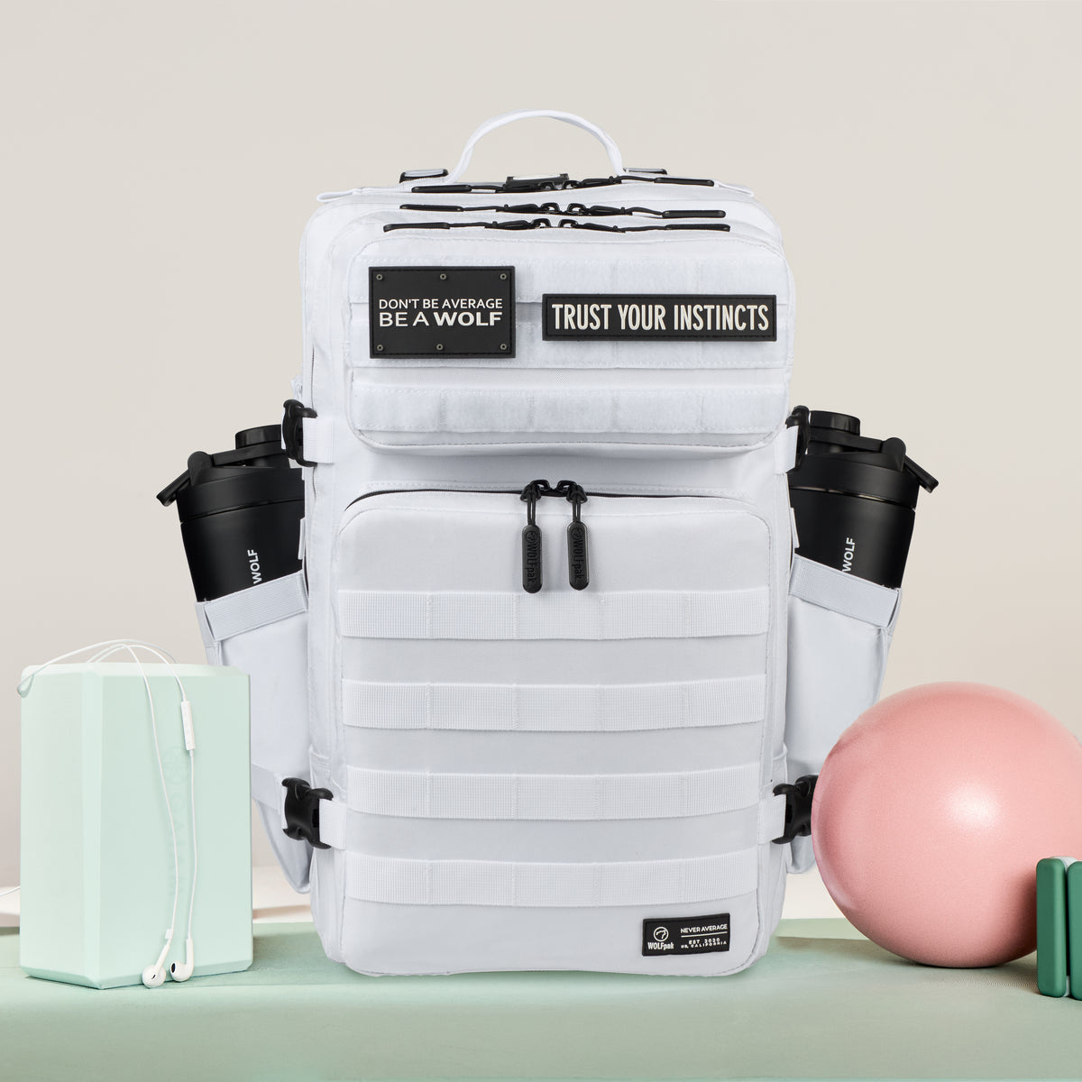 45L Backpack Polar White