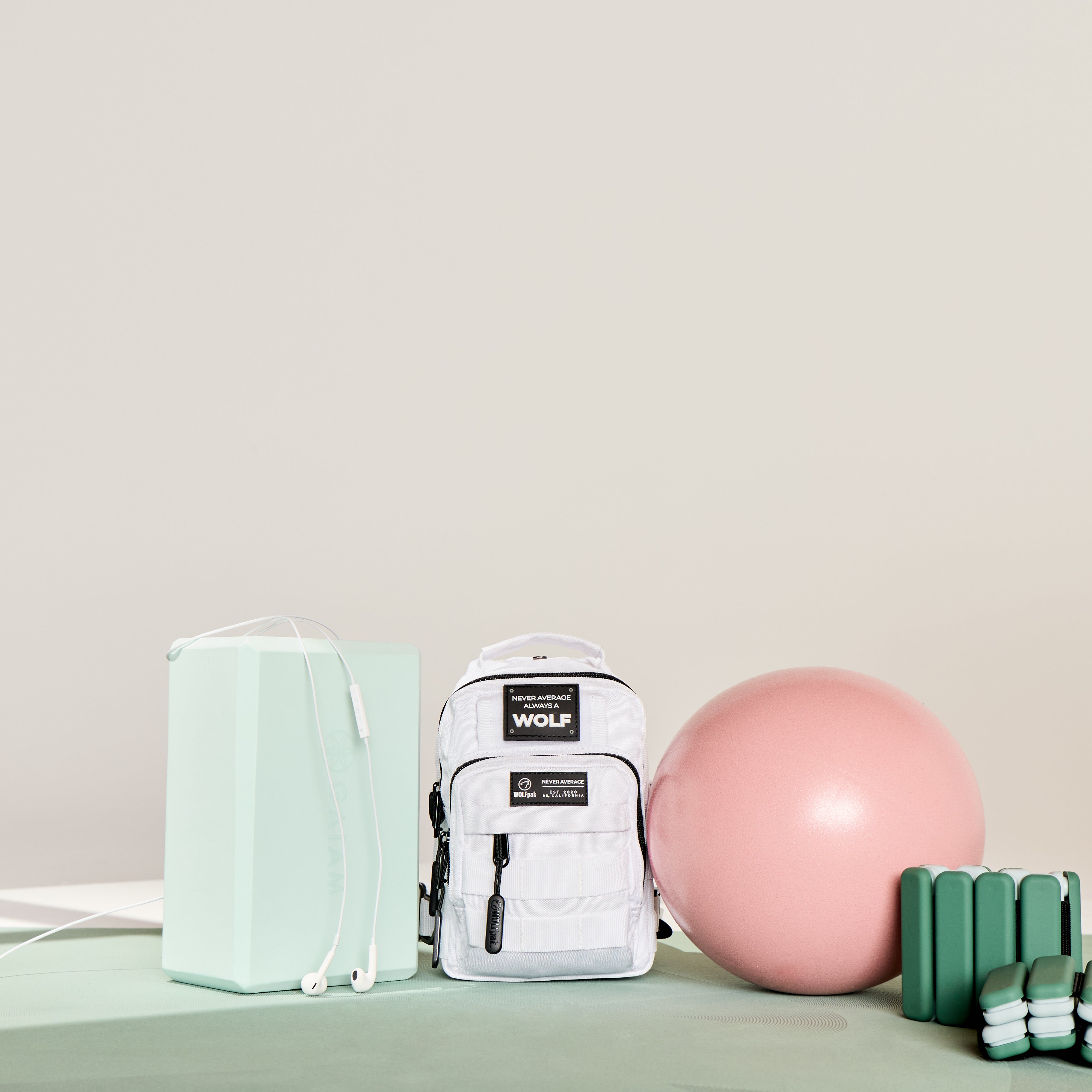 4L Mini Tactical Sling Bag Polar White