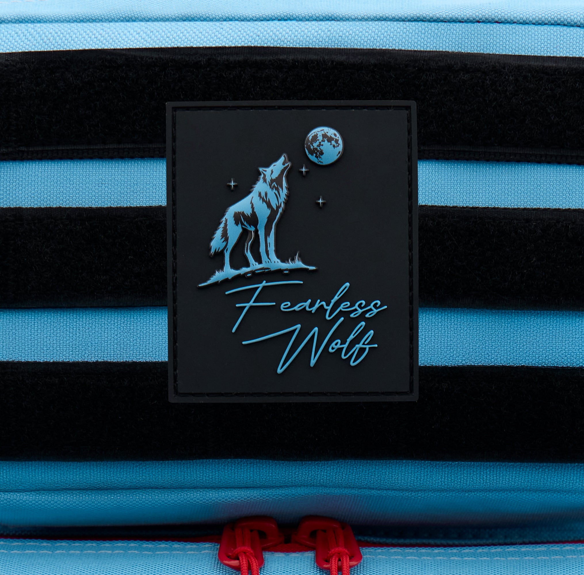 Fearless Wolf Blue Moon Patch