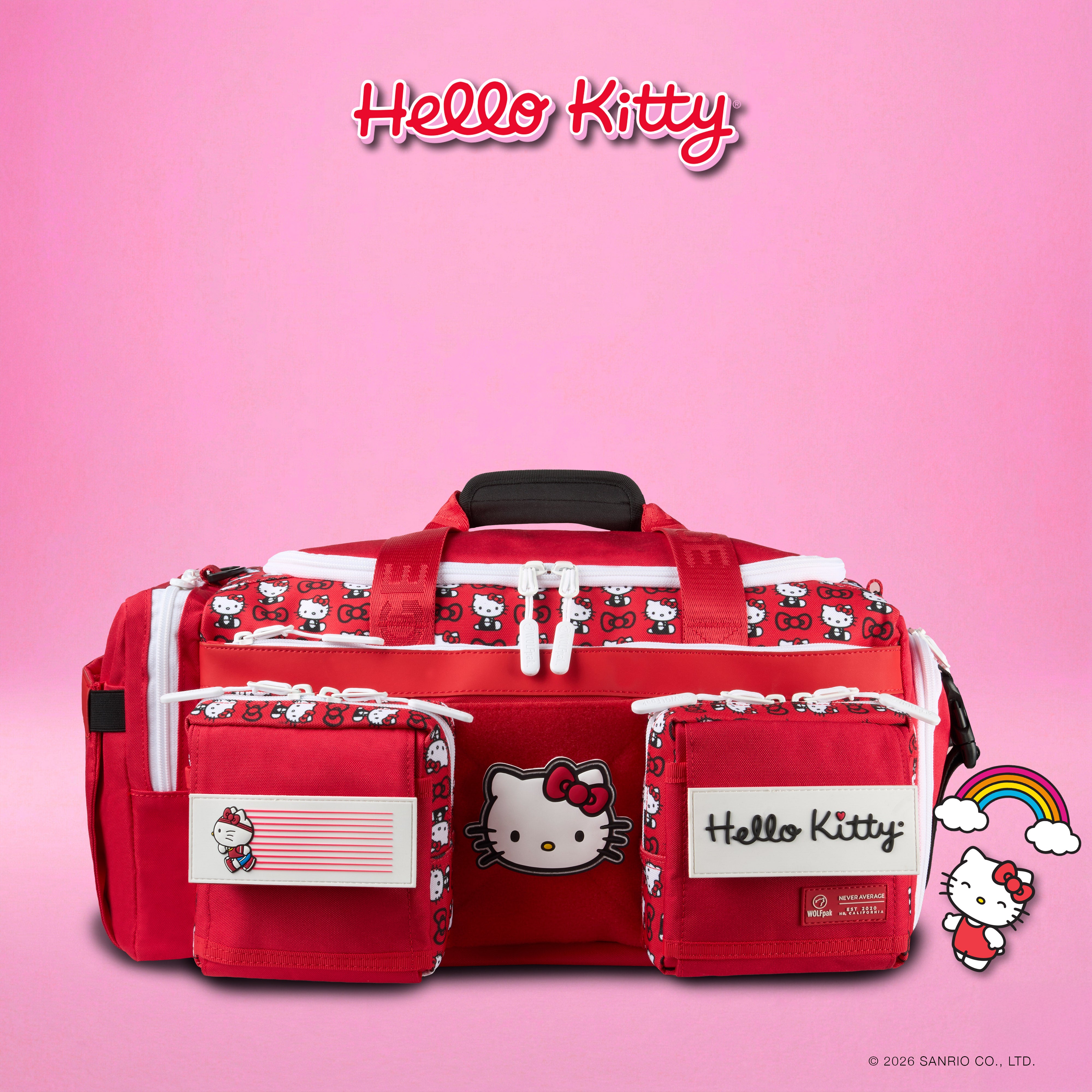 30L Perfect Duffle Bag Hello Kitty PREVIEW
