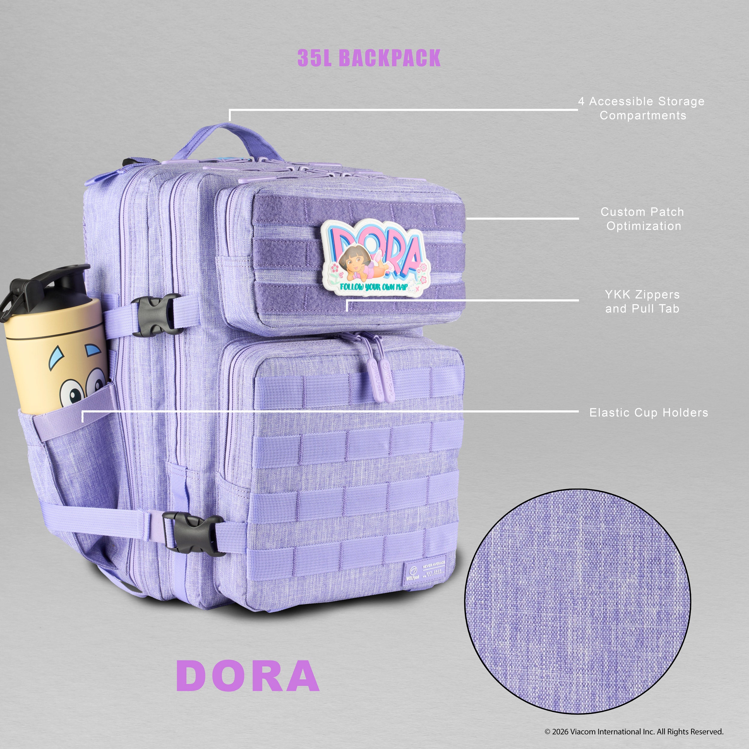25L Backpack Dora The Explorer PREVIEW