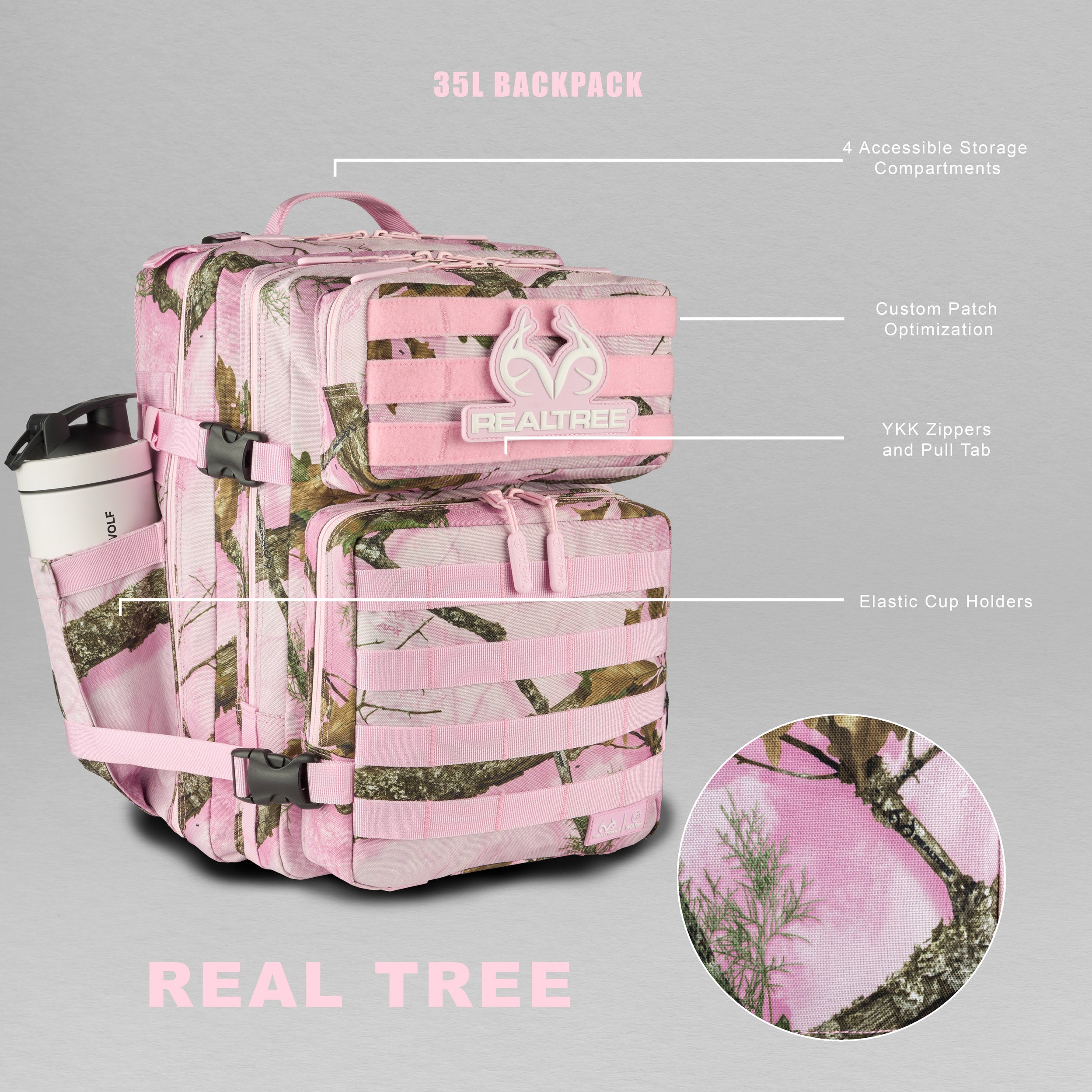 35L Backpack Realtree Flushing Pink PREVIEW
