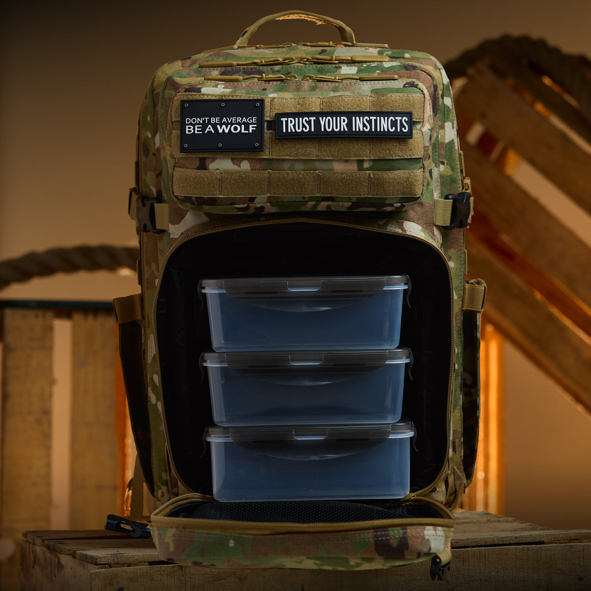 45L OCP Camo Meal Prep Management