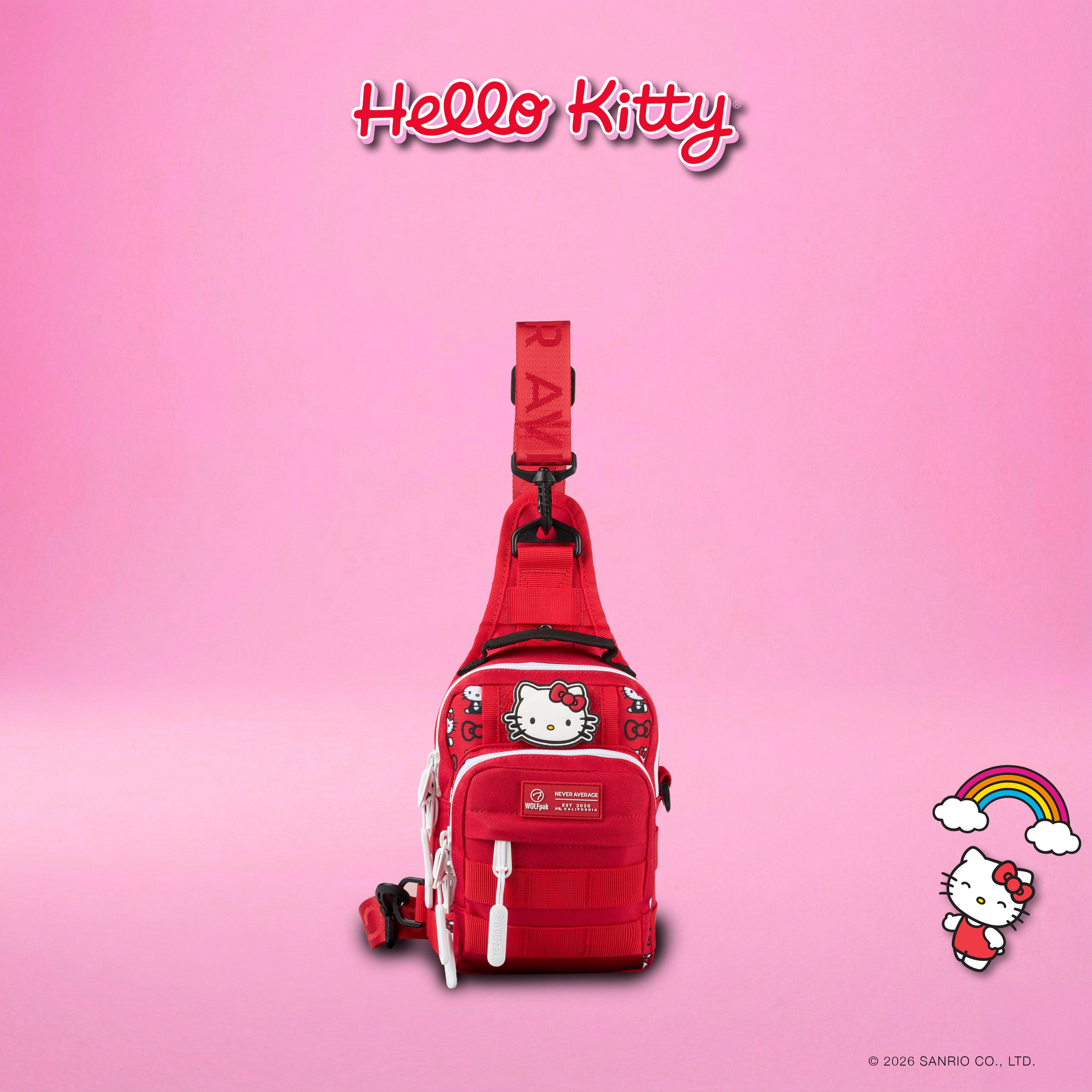 4L Mini Tactical Sling Bag Hello Kitty PREVIEW