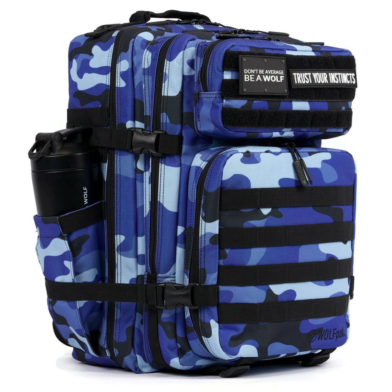 45L Navy Camo Meal Prep Management Backpack