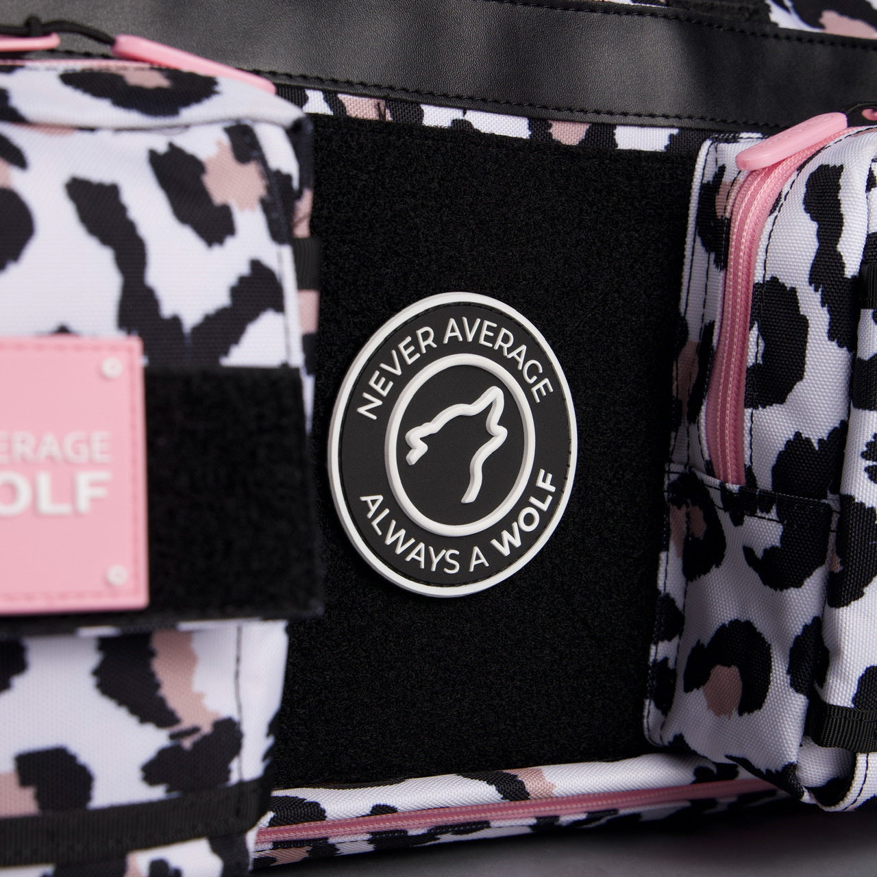 40L Ultimate Duffle Bag Leopard Pink Zip