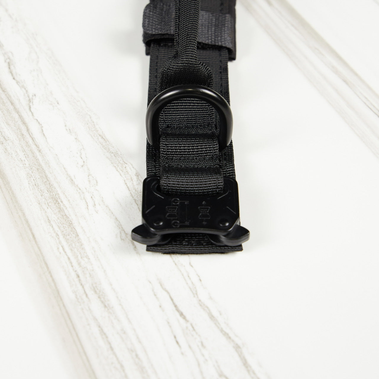 Tactical Nylon Dog Collar Black
