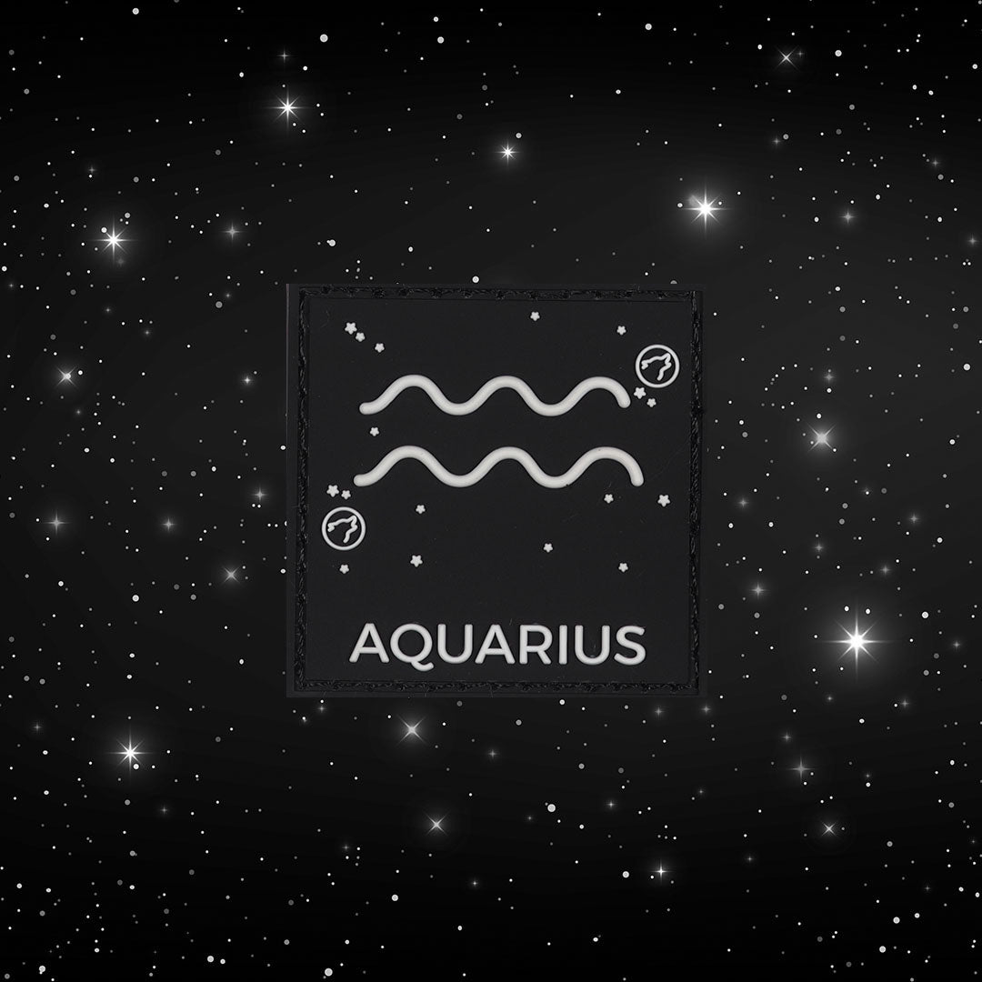 Zodiac Sign Aquarius Patch