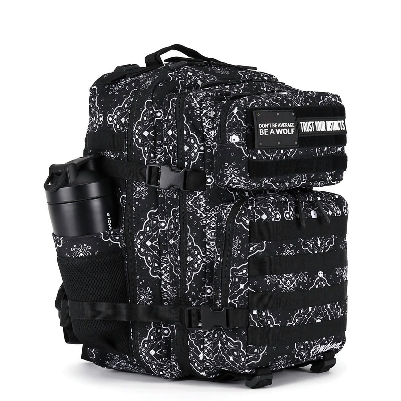 35L Backpack Black Bandana